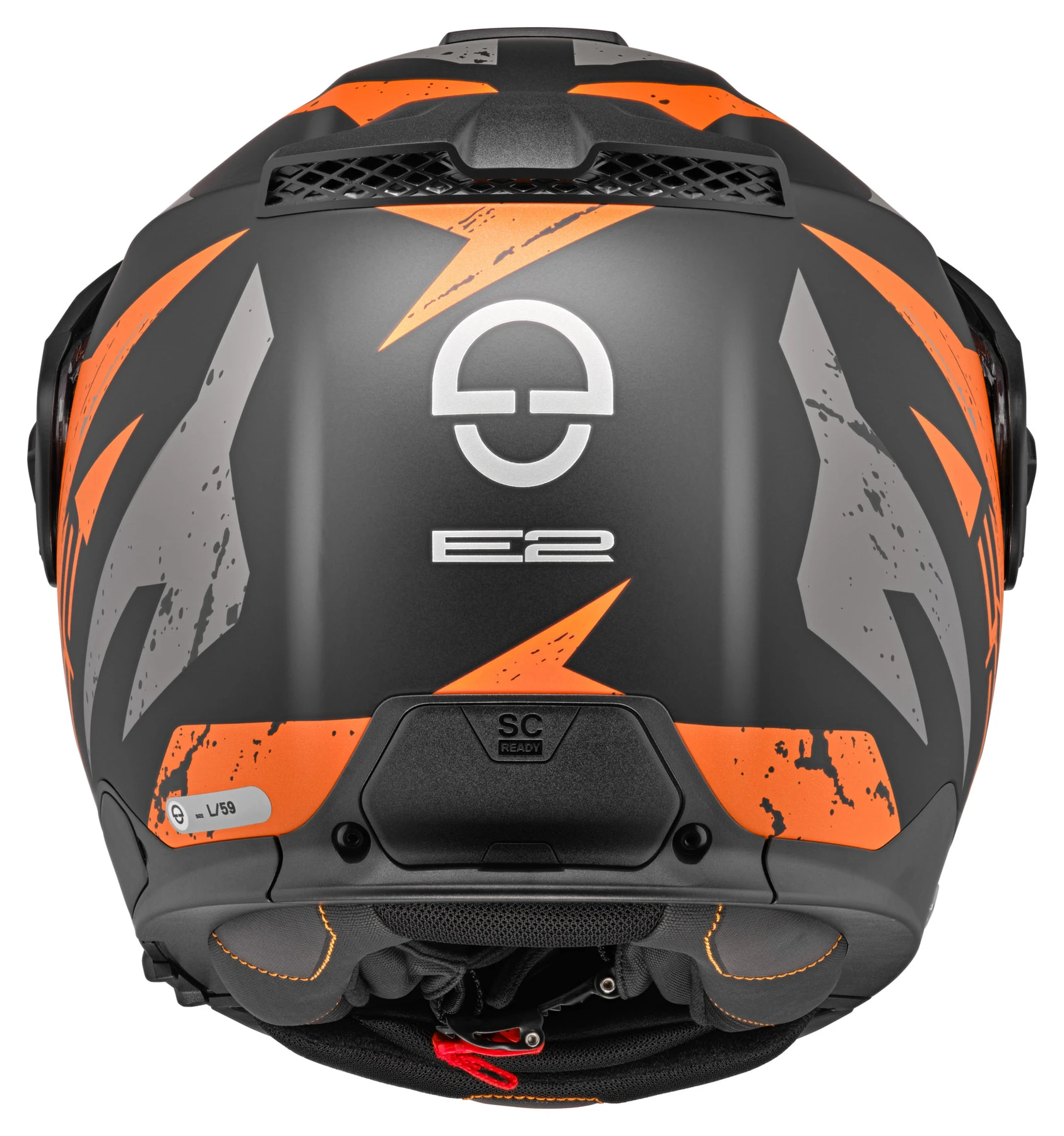 SCHUBERTH E2 EXPLORER ORANGE - Image 3