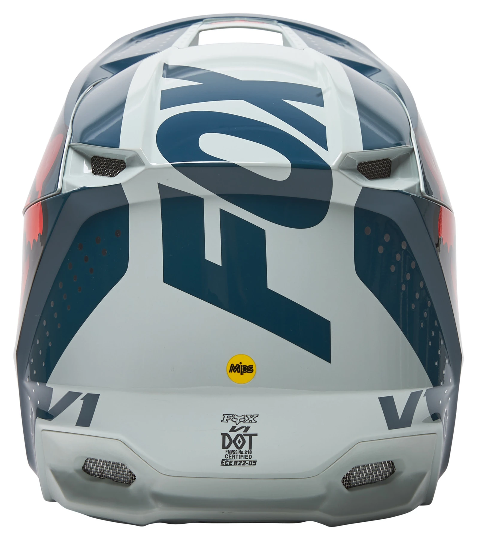 Fox V1 Trice, Motocross Helmet - Image 2