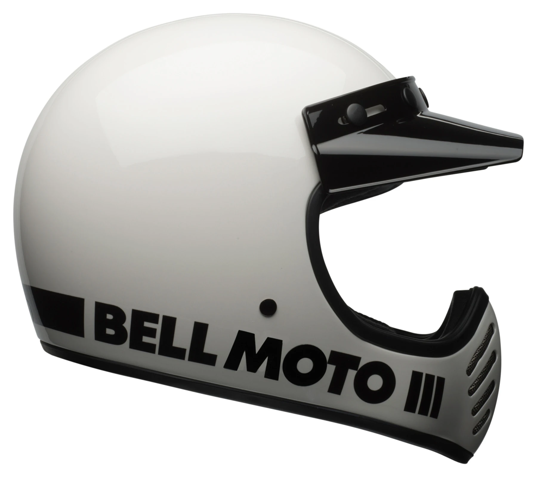 Bell Moto-3 Classic White - Image 4