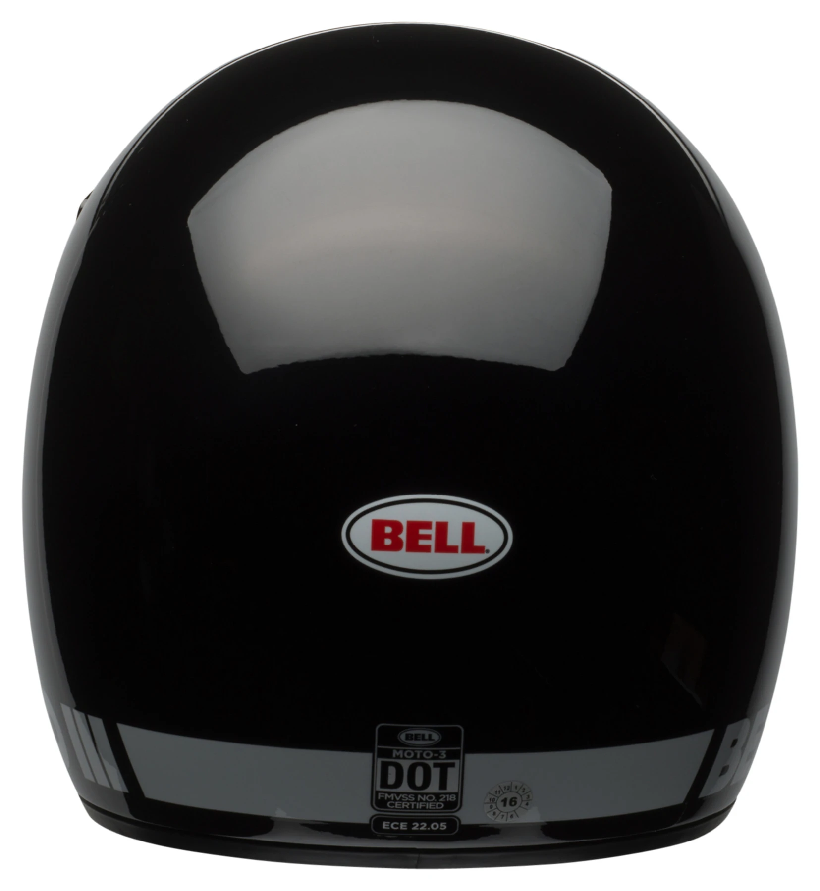 Bell Moto-3 Classic Black - Image 2