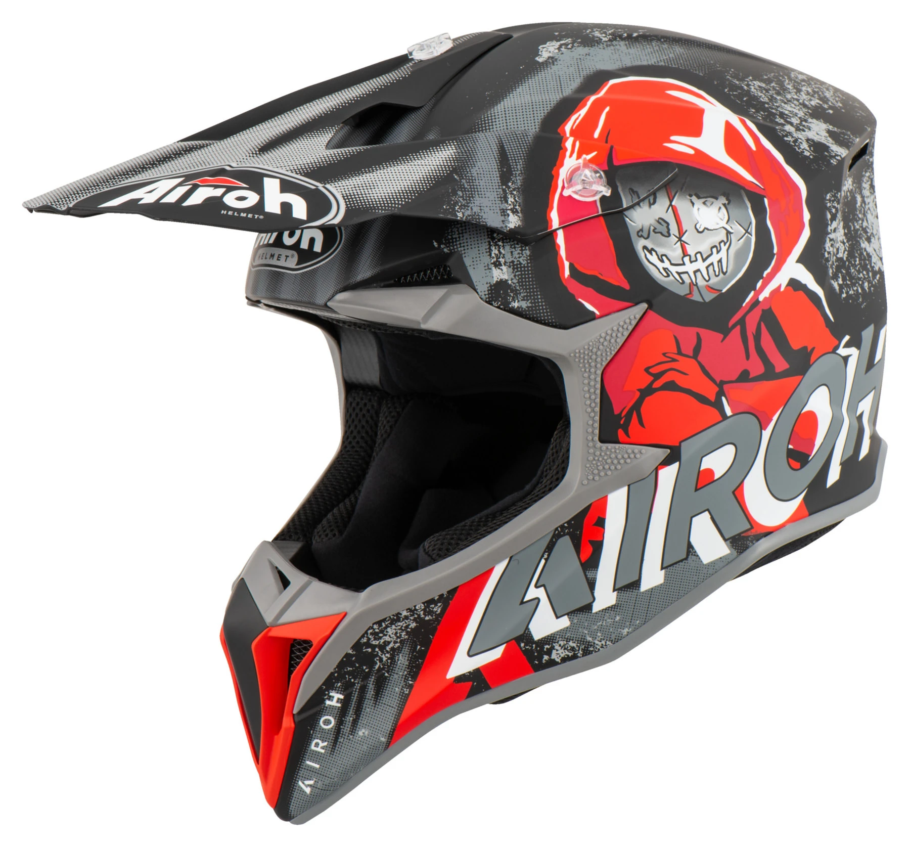 Airoh Wraap Alien Red Matt - Image 2