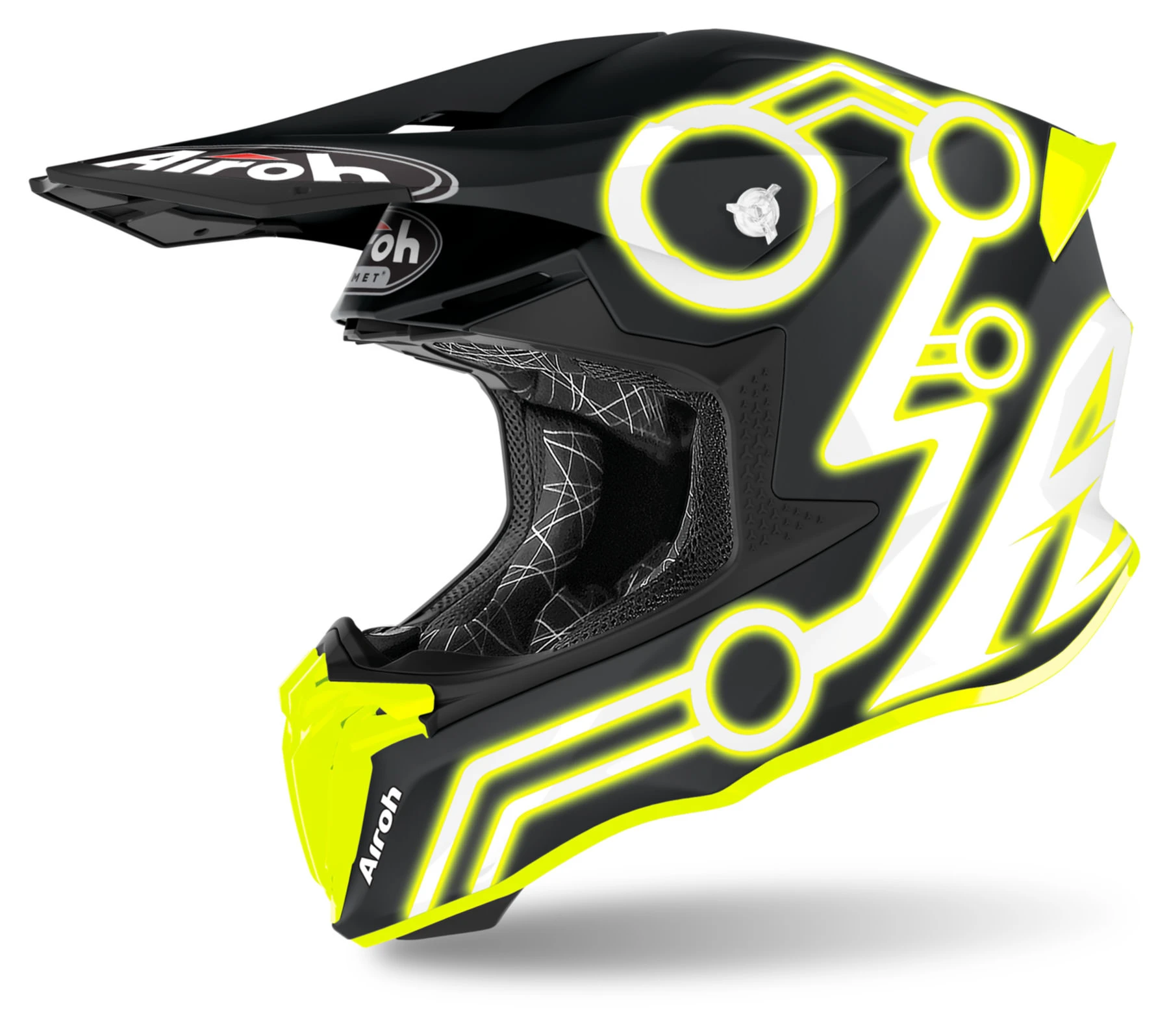 Airoh Twist 2.0 Neon Yellow Matt