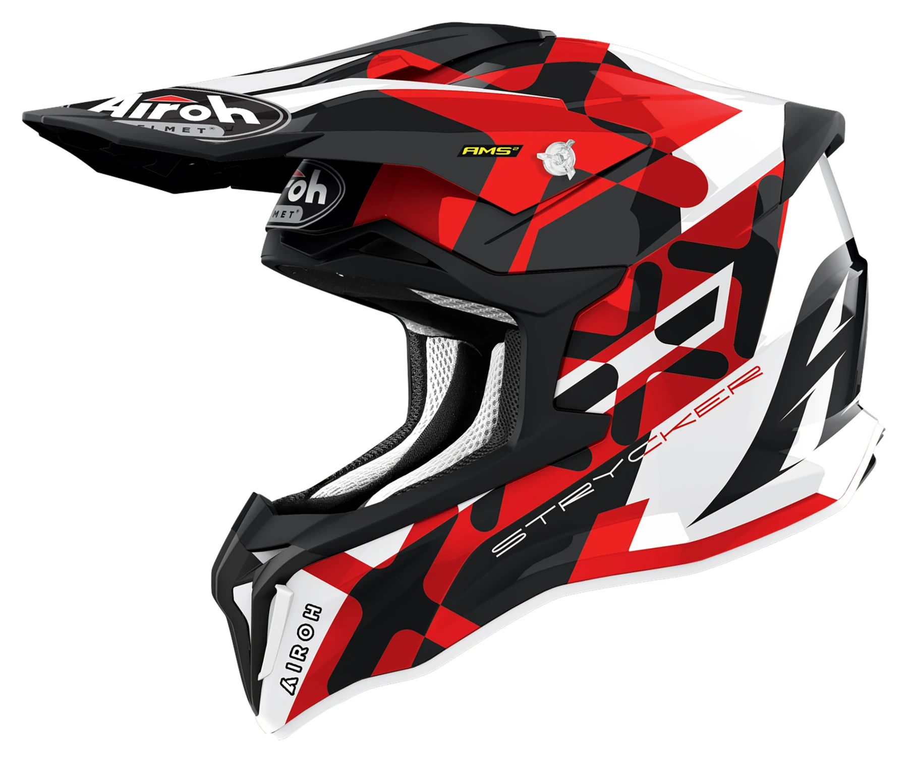 Airoh Strycker XXX Red Gloss