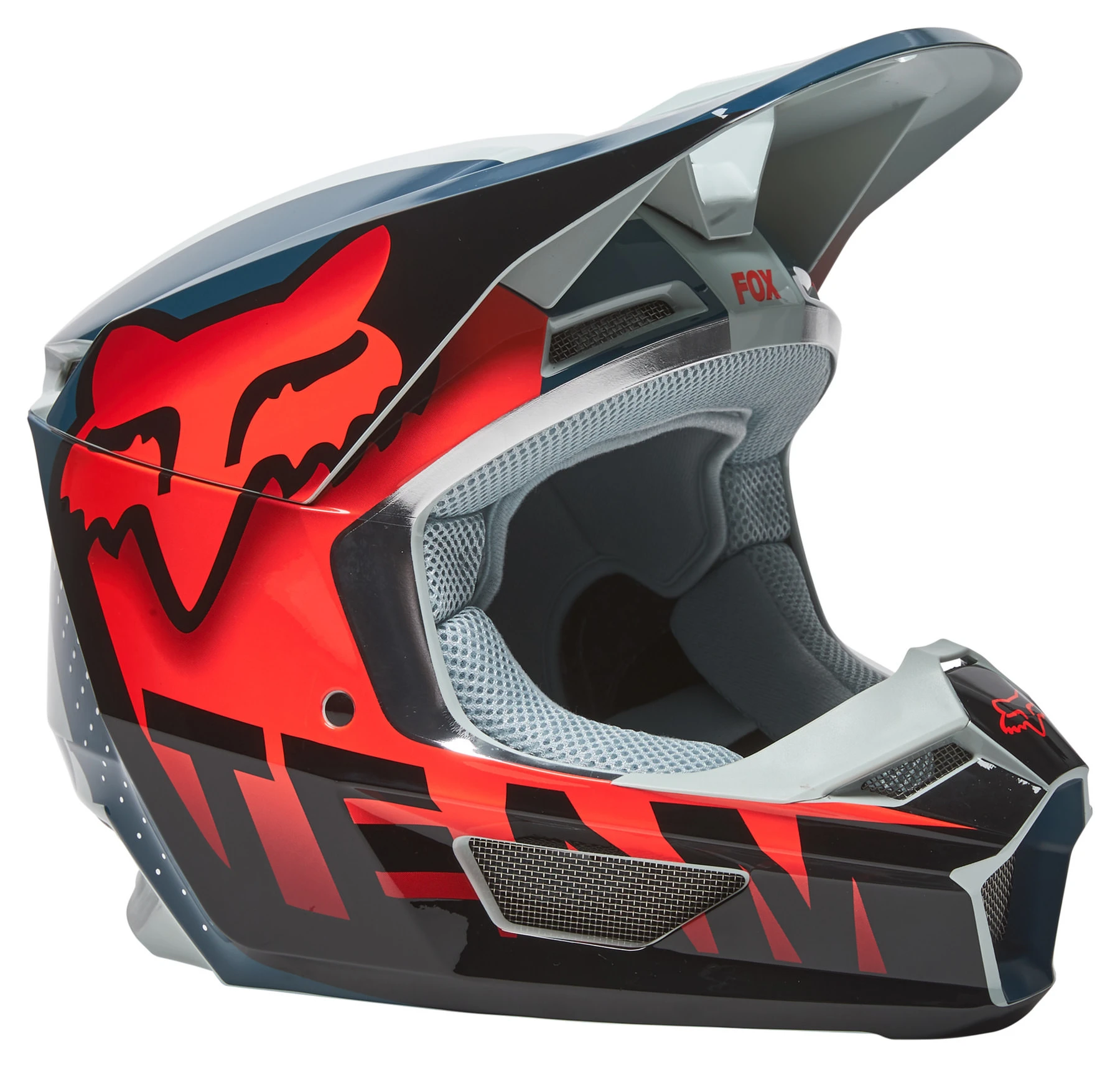 Fox V1 Trice, Motocross Helmet - Image 5