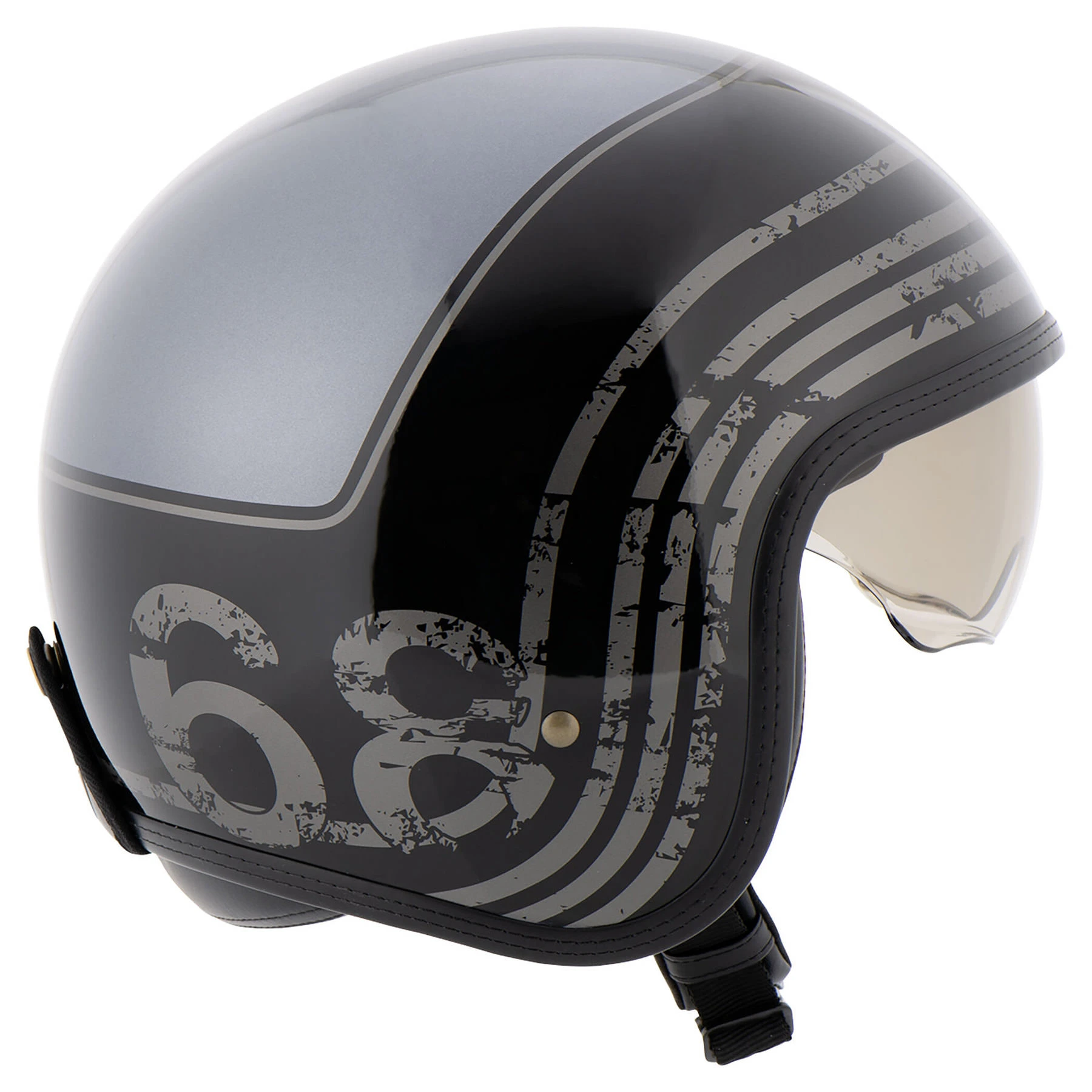 Highway 1 Retro 68 II Jet Helmet - Image 2