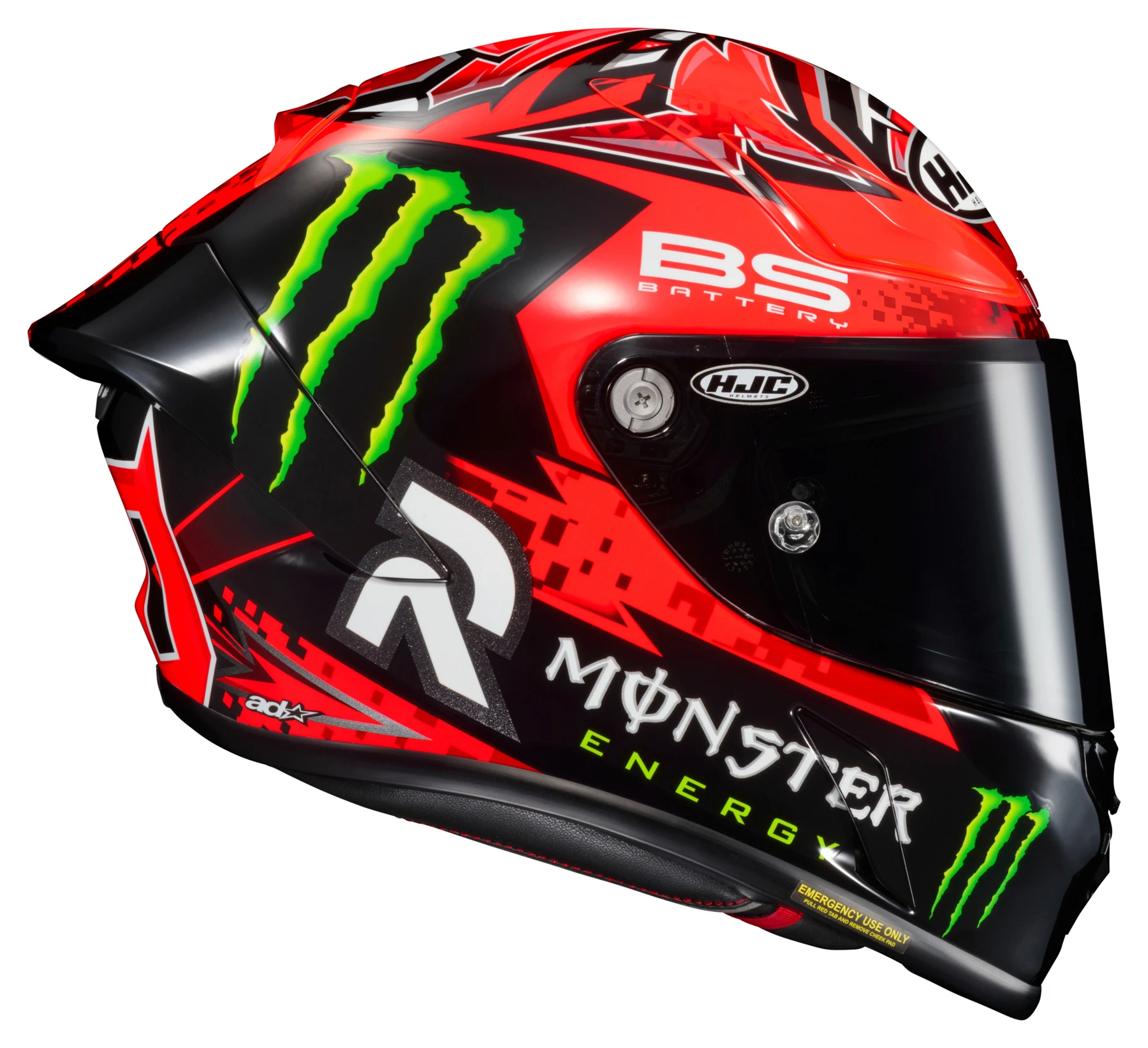 HJC RPHA 1 Monster Quartararo Repl. MC1 - Image 6