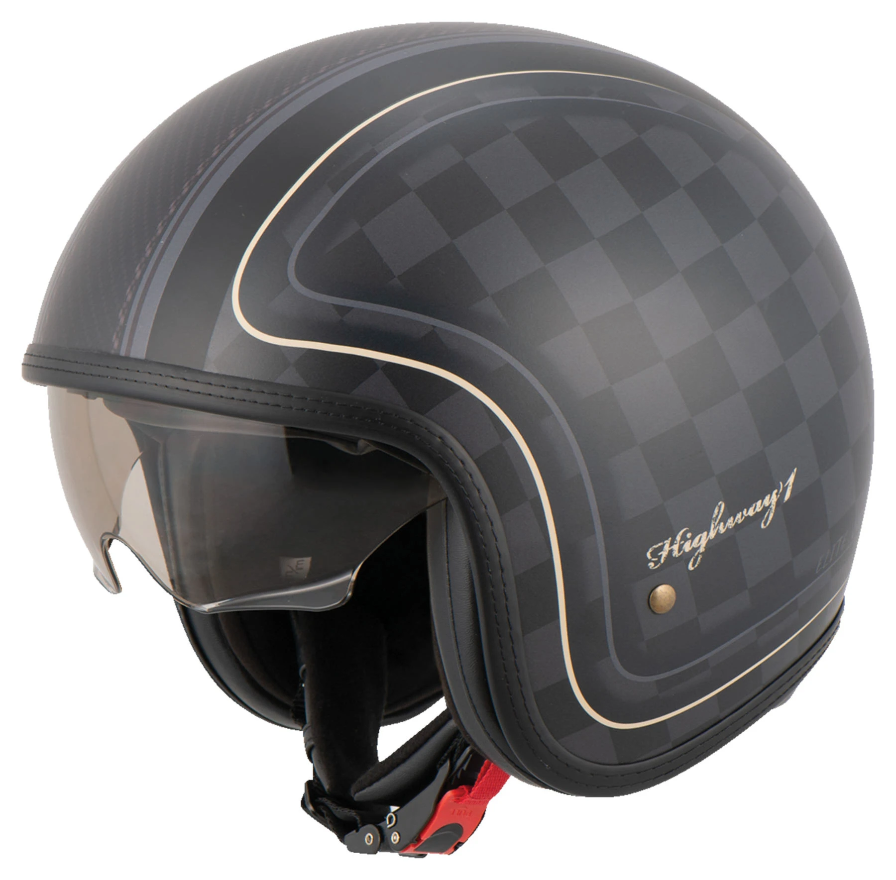 Highway 1 Retro 68 II Jet Helmet - Image 4