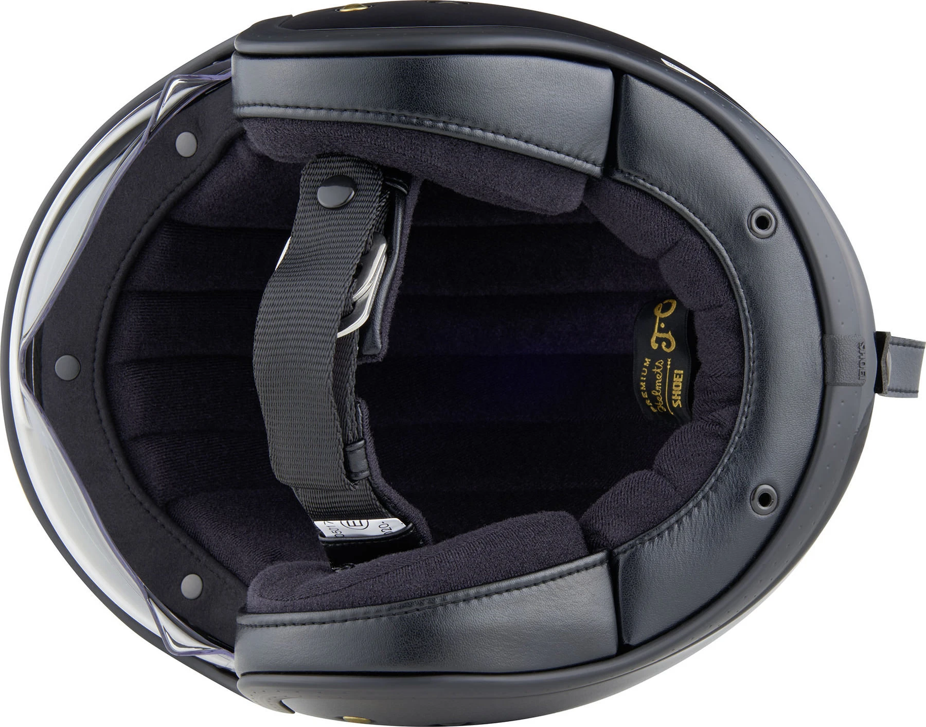 Shoei J.O Jet Helmet Black - Image 2