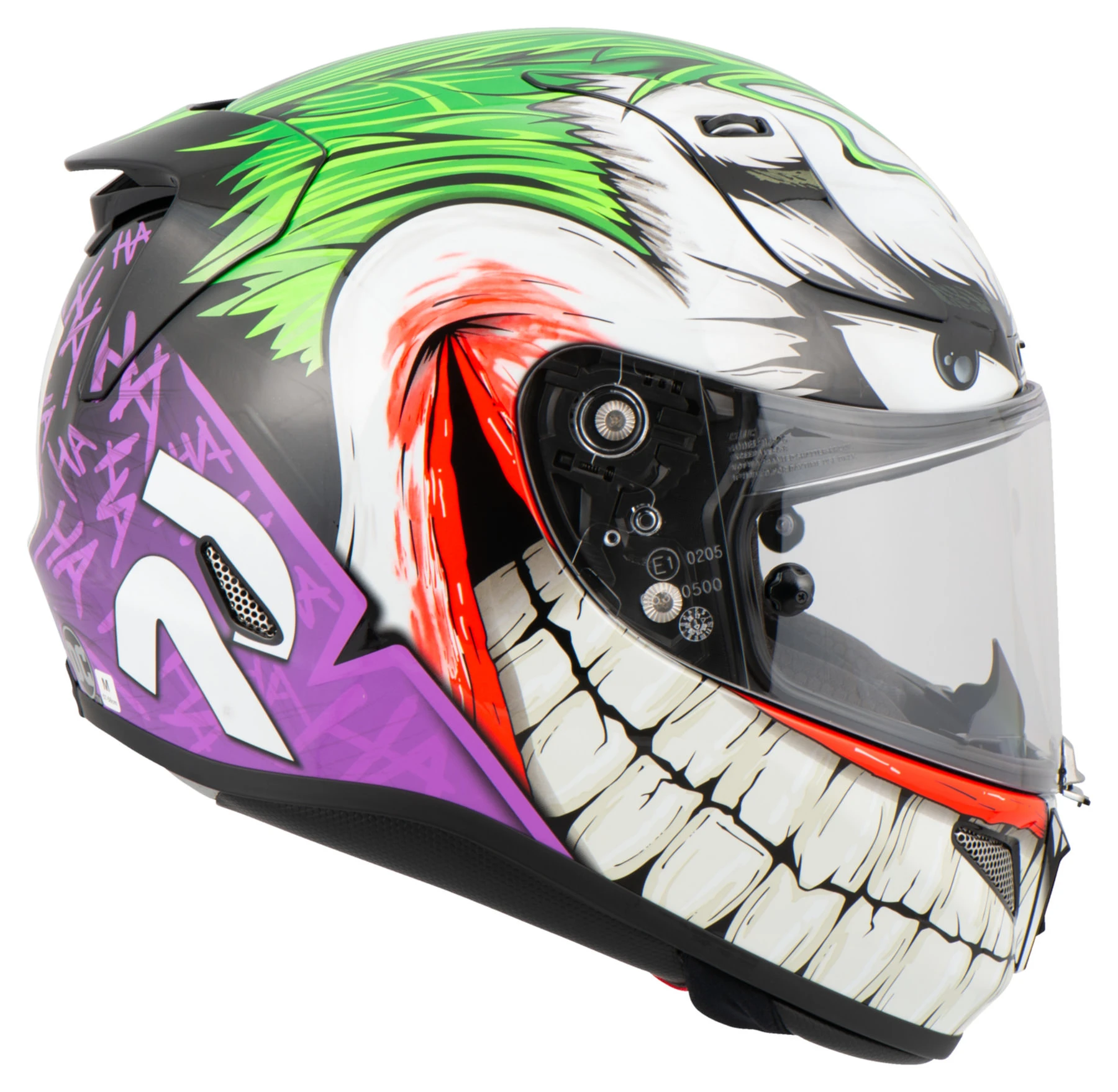HJC RPHA 11 Joker DC Comics MC48 - Image 7