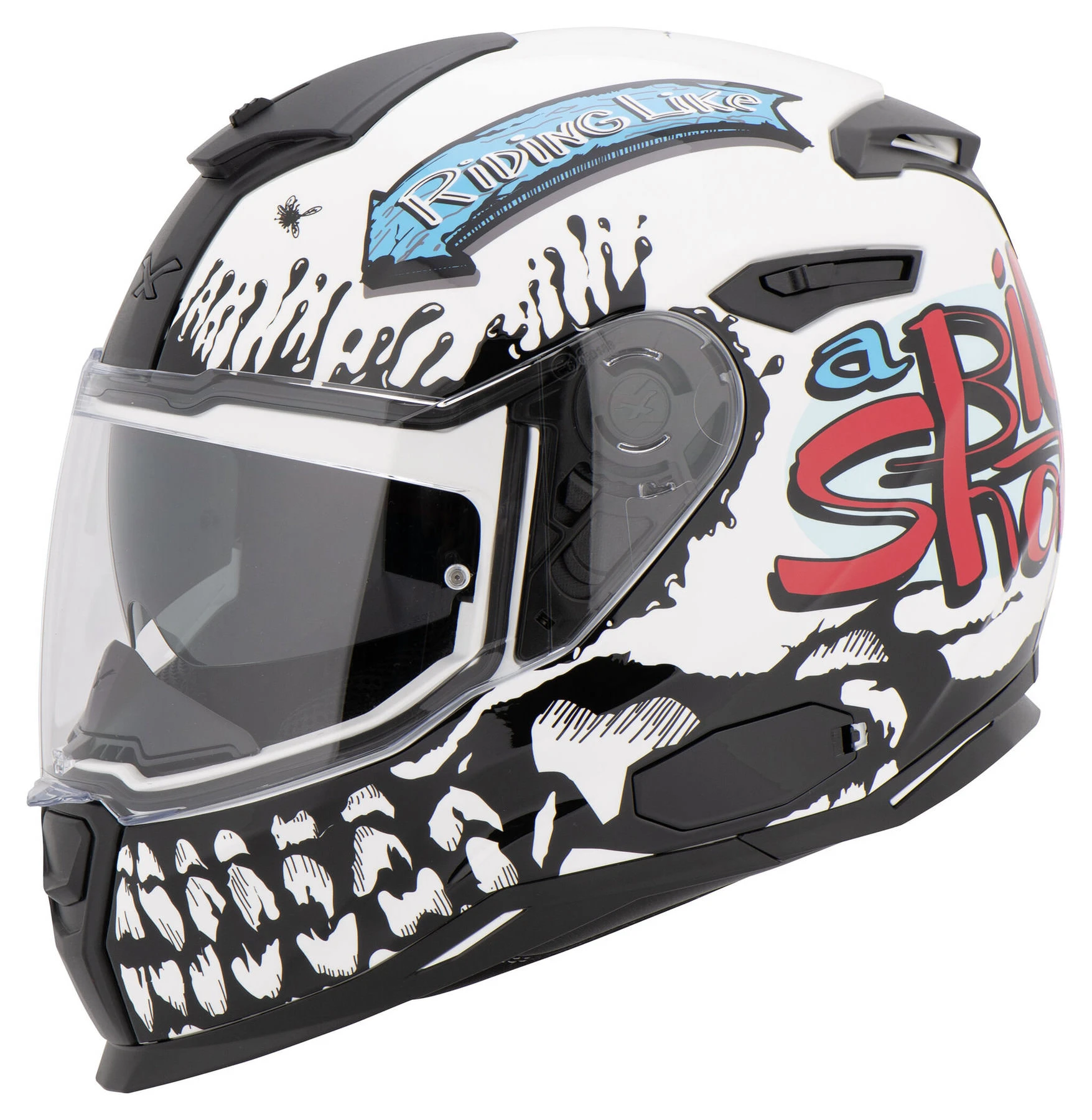 Nexx SX.100 Big Shot Full-Face Helmet - Image 5