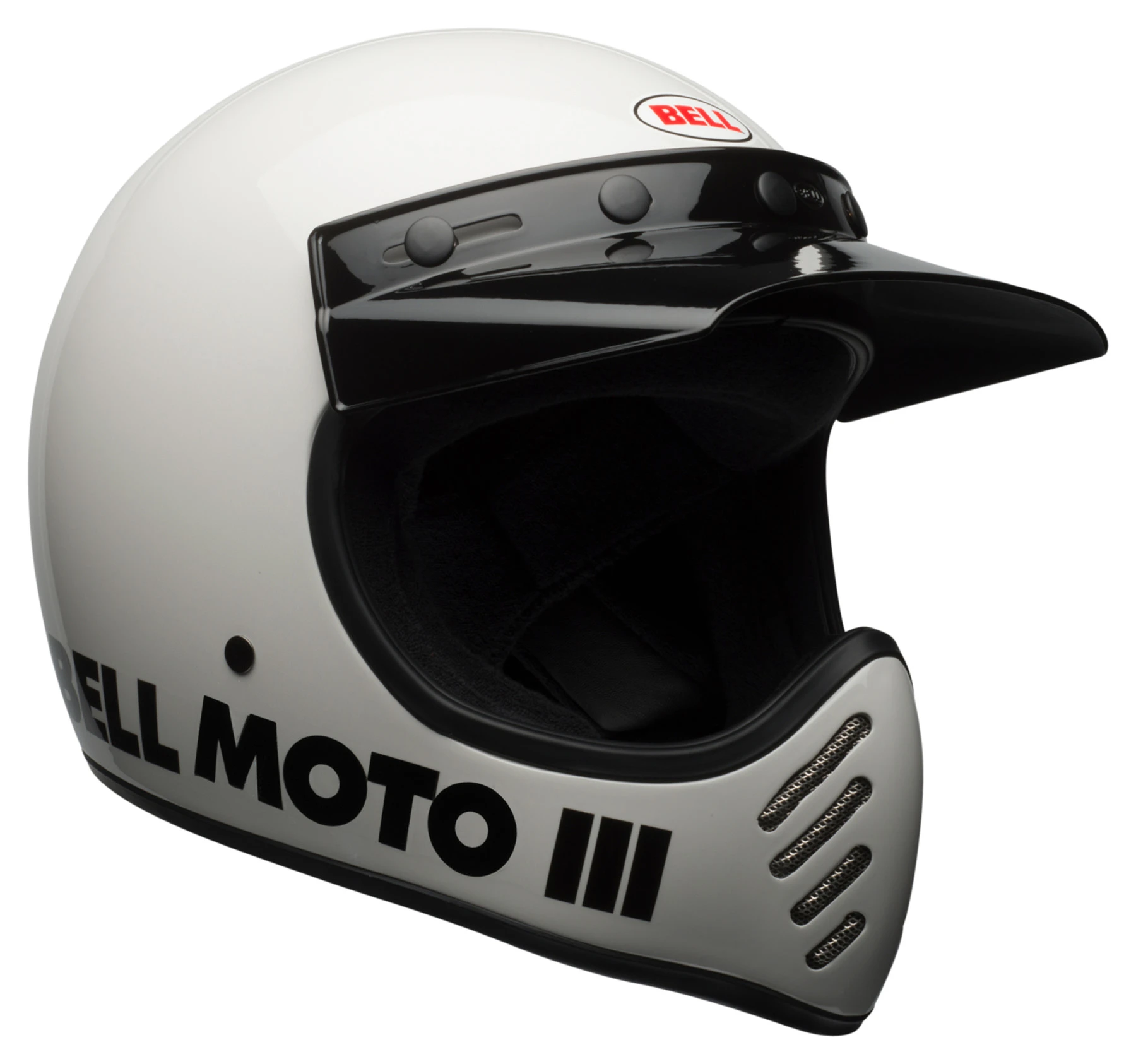 Bell Moto-3 Classic White - Image 5