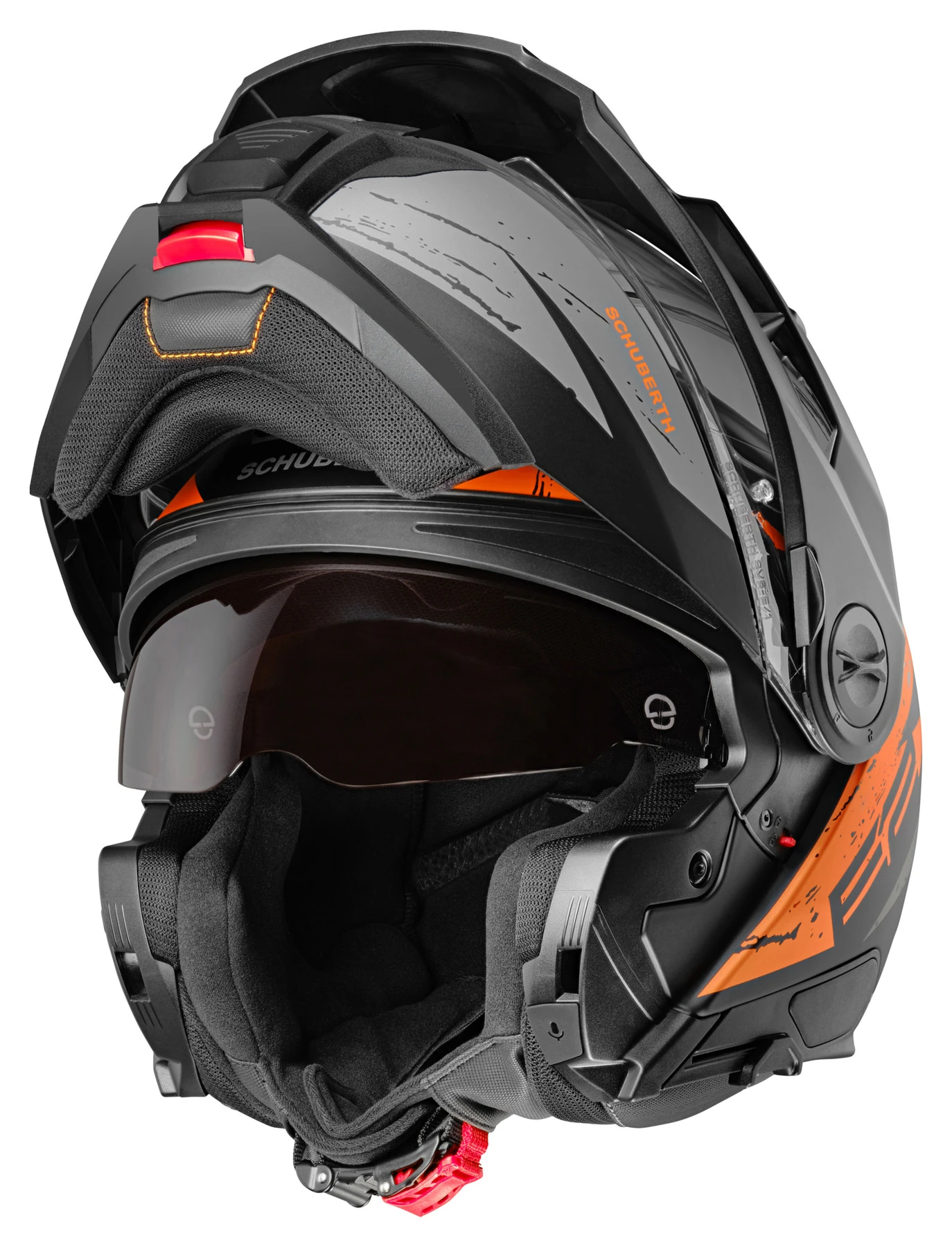 SCHUBERTH E2 EXPLORER ORANGE - Image 2