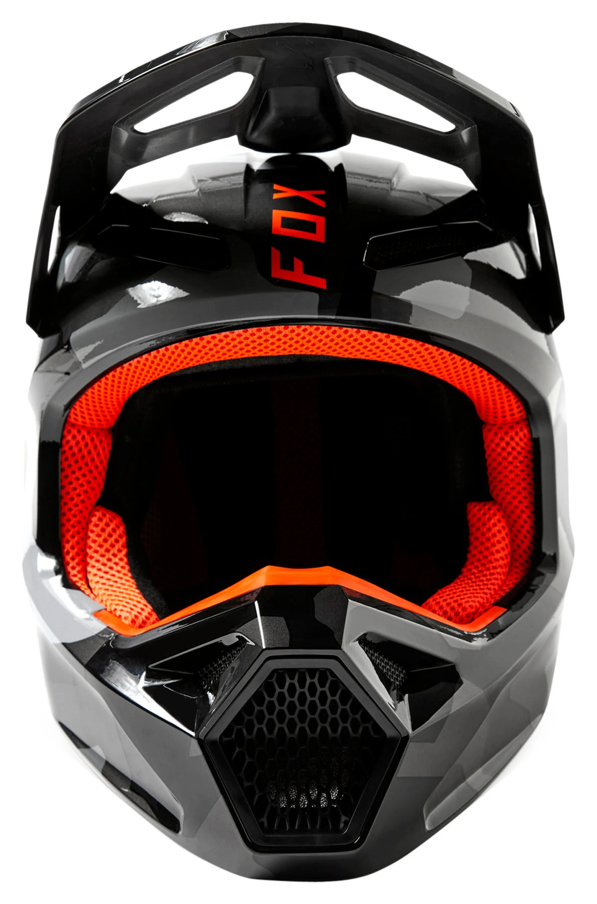 Fox V1 Bnkr Motocross Helmet - Image 4