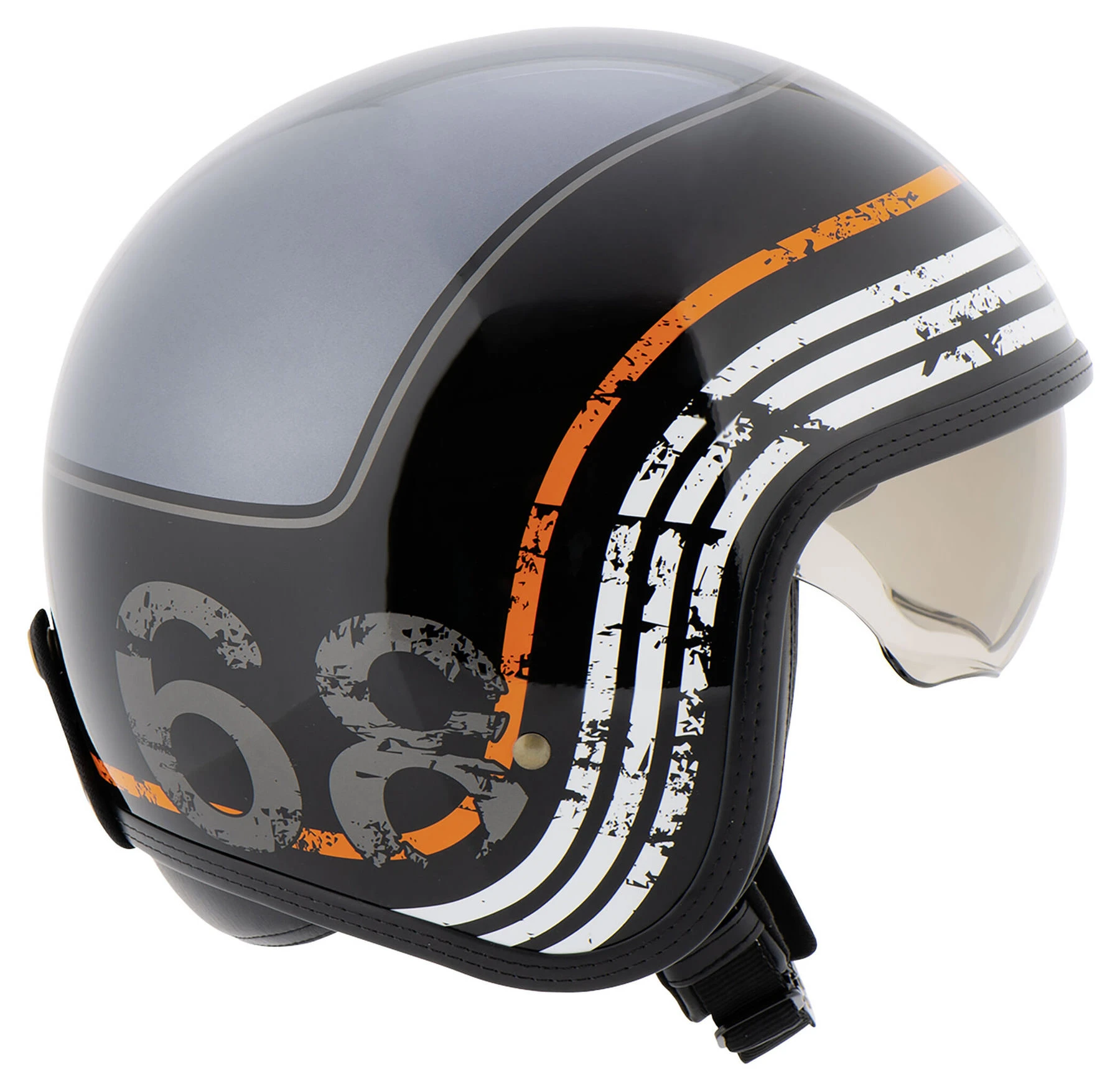 Highway 1 Retro 68 II Jet Helmet - Image 6
