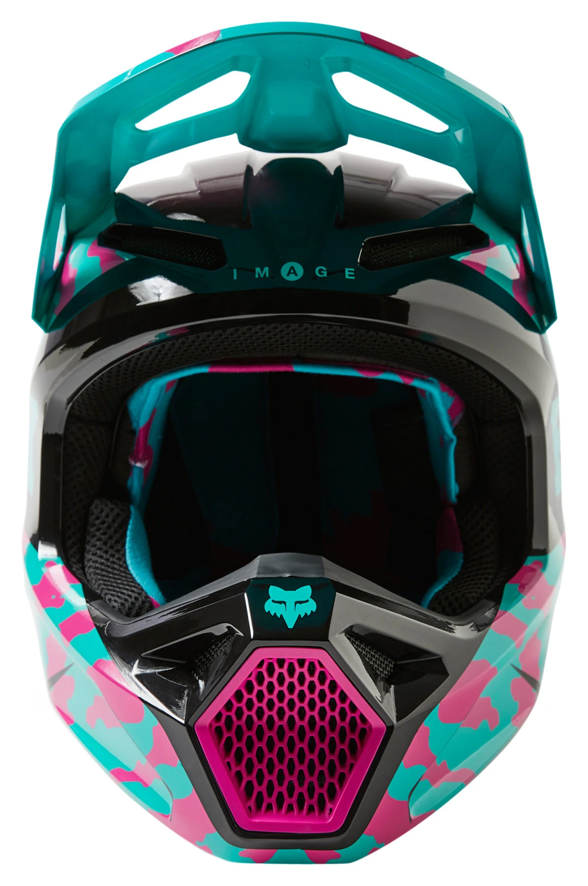 Fox V1 Nuklr Motocross Helmet - Image 6