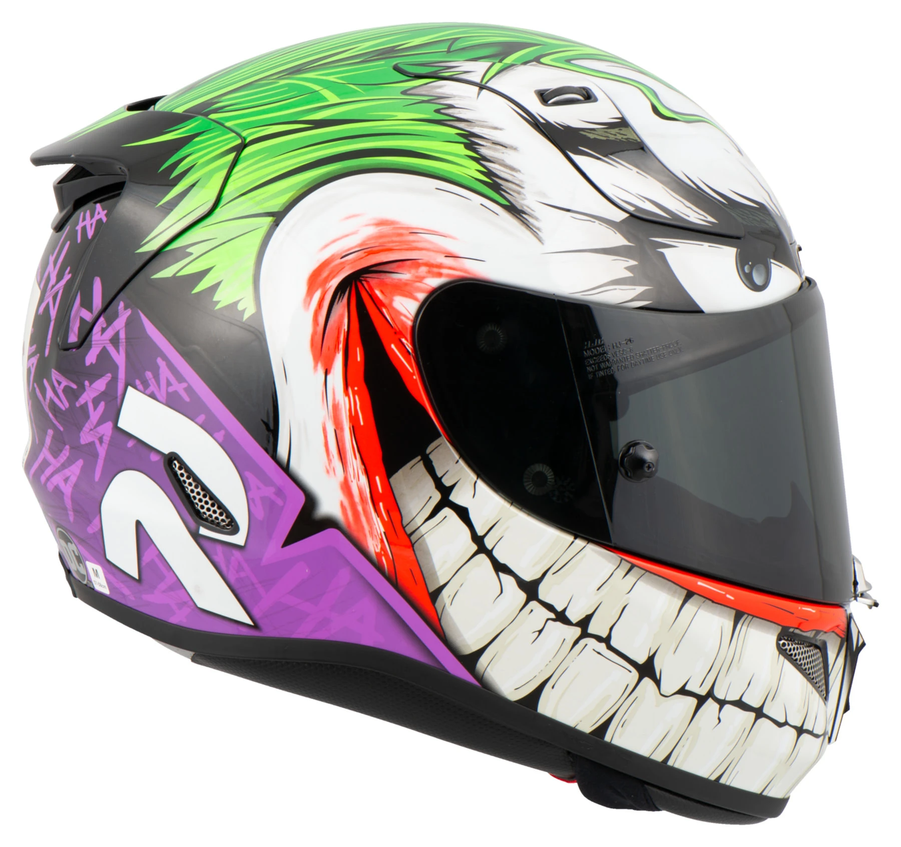 HJC RPHA 11 Joker DC Comics MC48 - Image 3