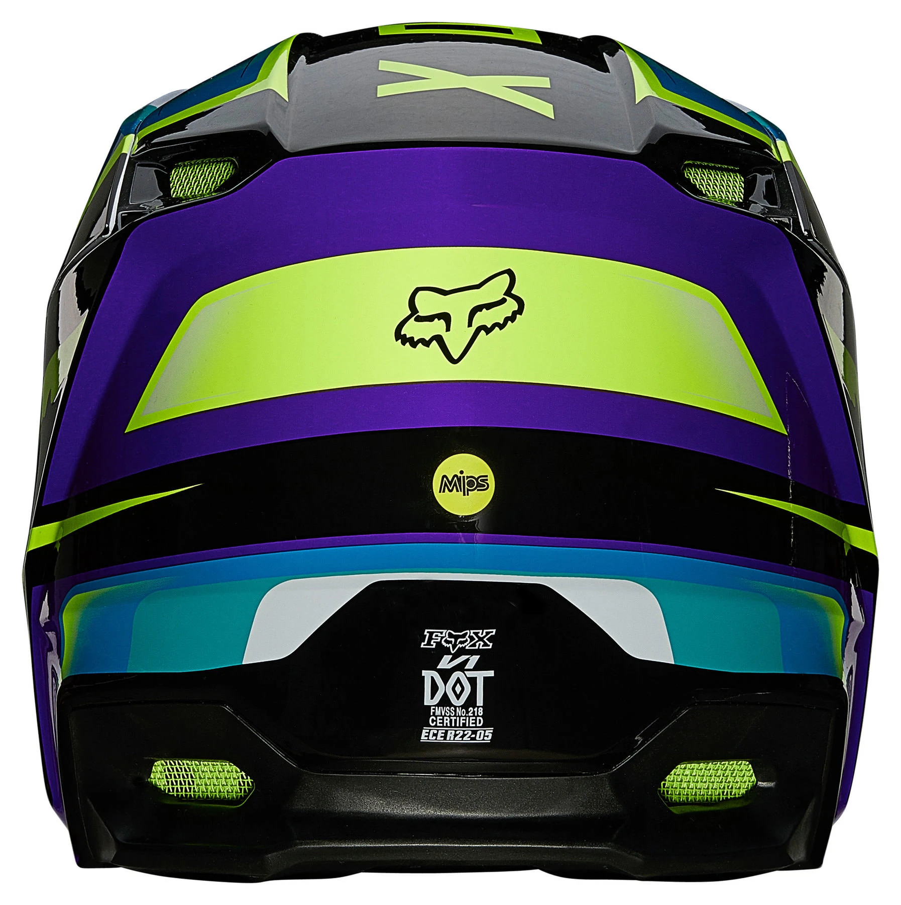 Fox V1 Tro Cross Helmet - Image 3