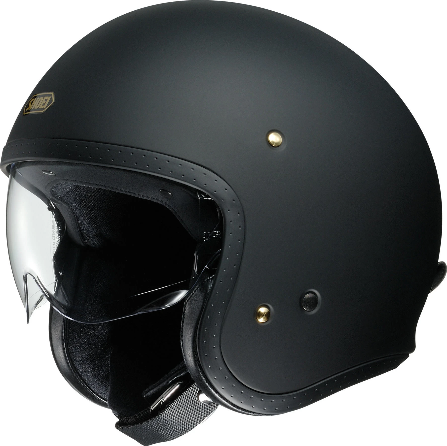 Shoei J.O Jet Helmet Matt Black - Image 5
