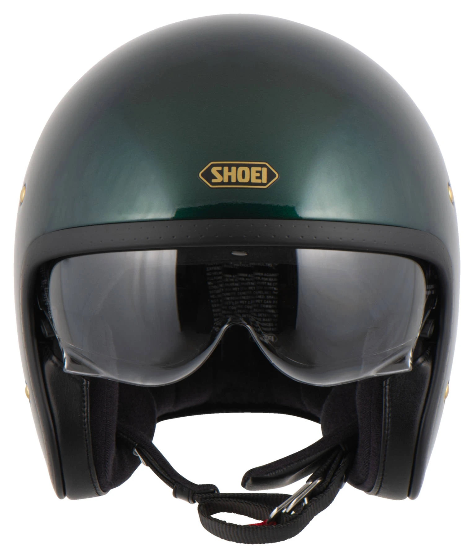 Shoei J.O British Green Jet Helmet - Image 2