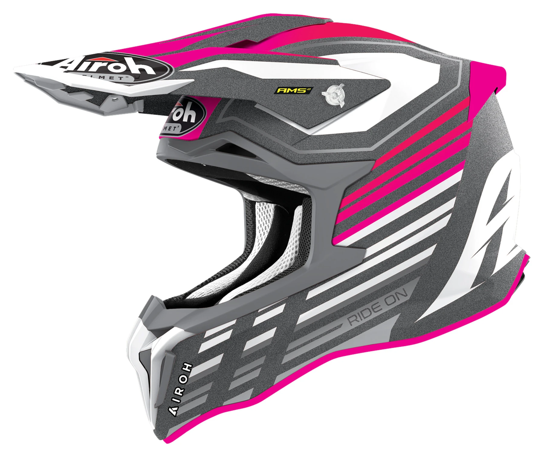 Airoh Strycker Shaded Pink Gloss