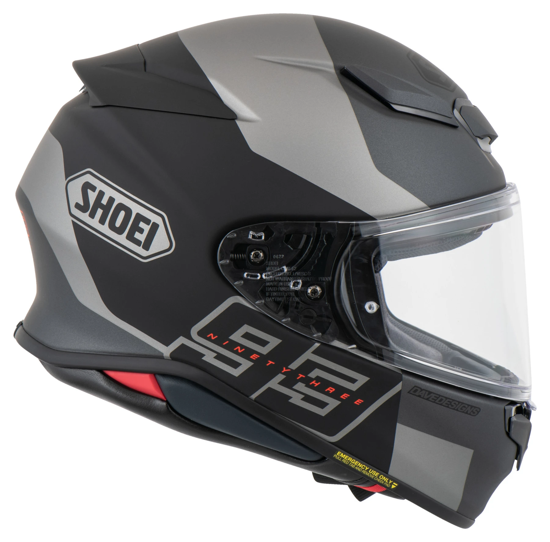 Shoei NXR2 MM93 Rush TC-5 - Image 6