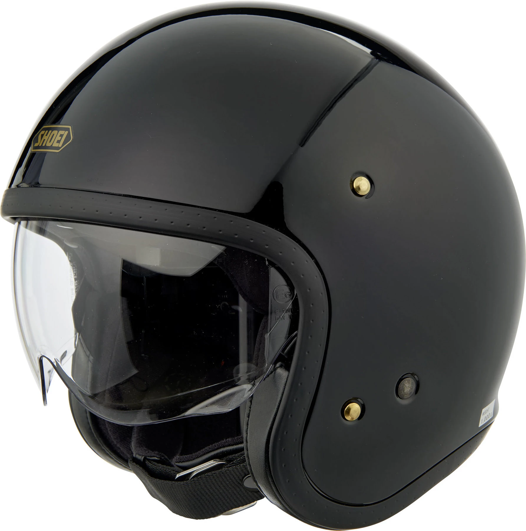 Shoei J.O Jet Helmet Black - Image 3