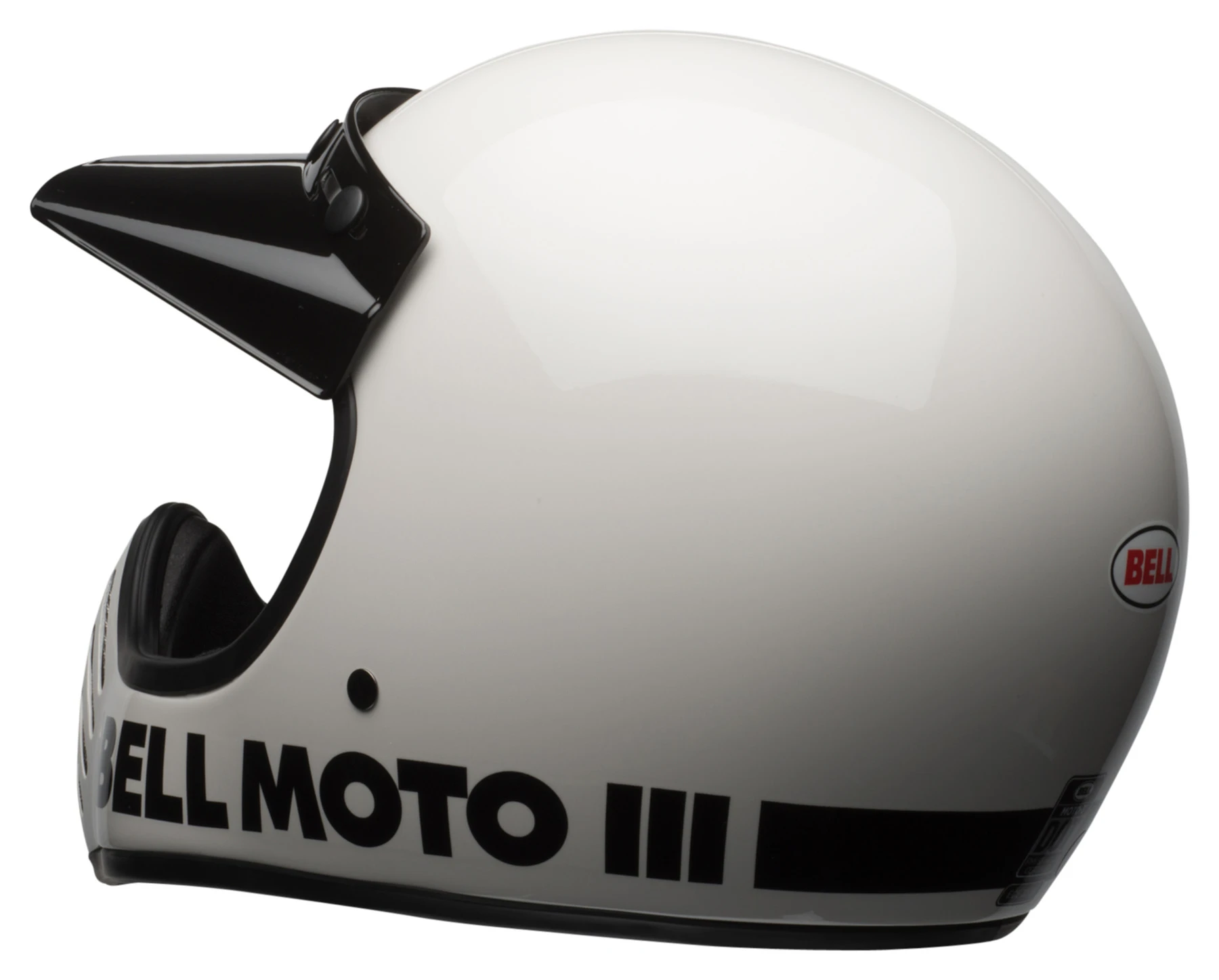 Bell Moto-3 Classic White - Image 7