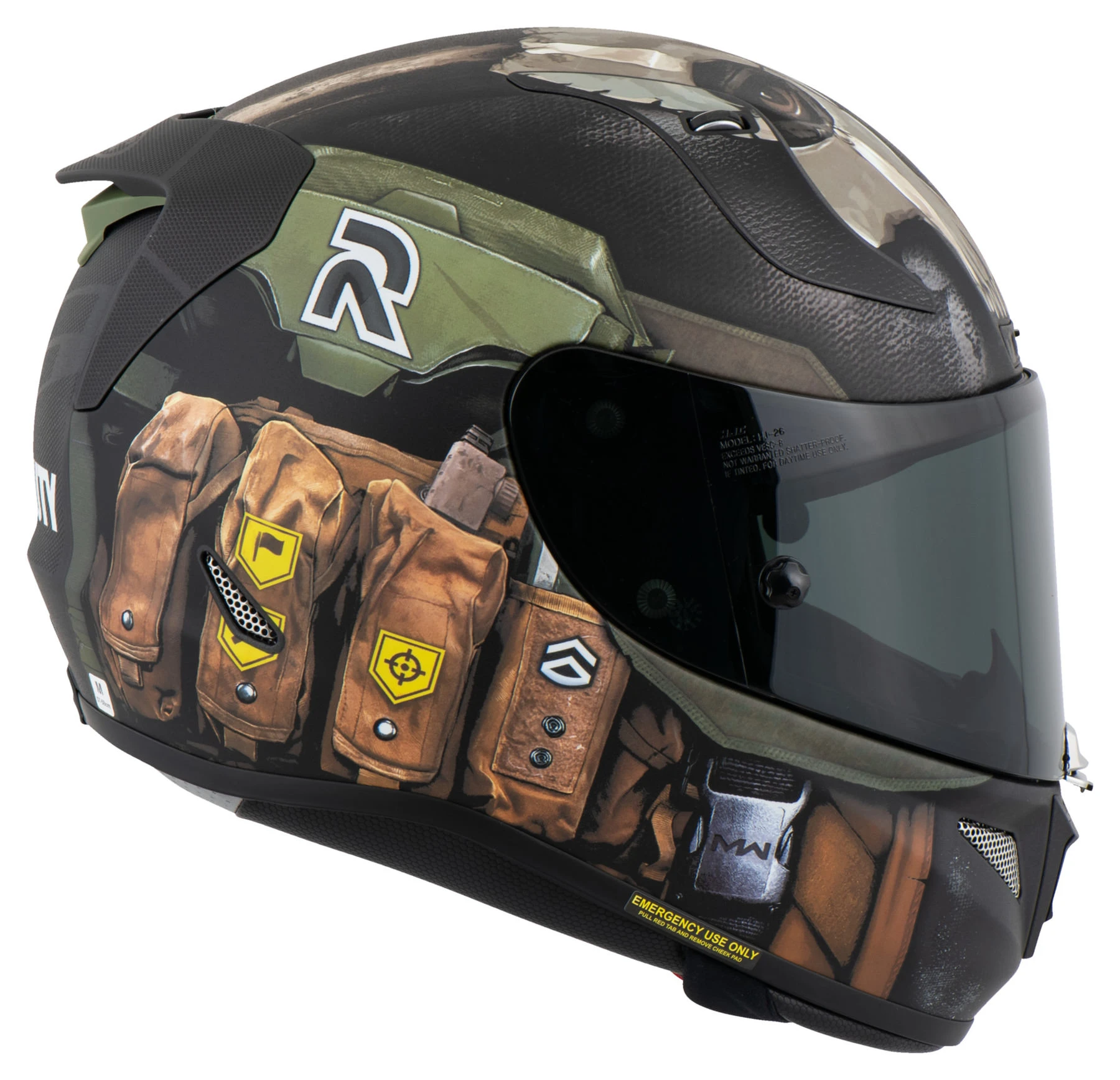HJC RPHA 11 Ghost Call Of Duty MC34SF - Image 6
