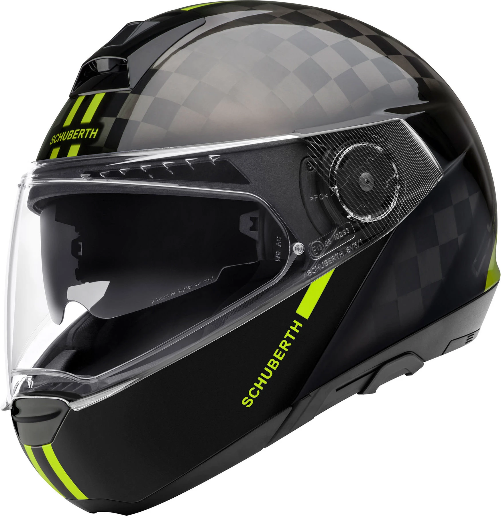Schuberth C4 Pro Carbon Fusion Yellow - Image 2