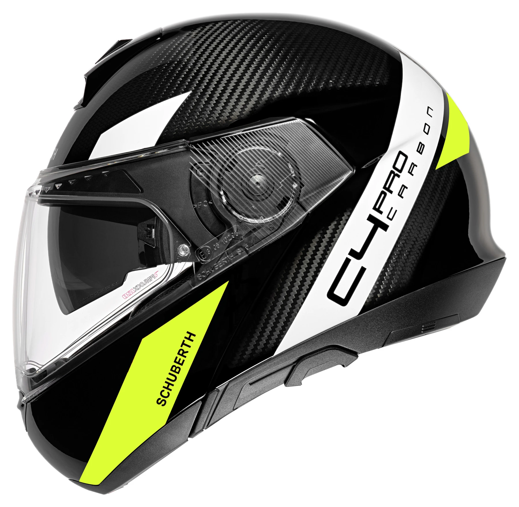 Schuberth C4 Pro Carbon Avio Yellow 3K
