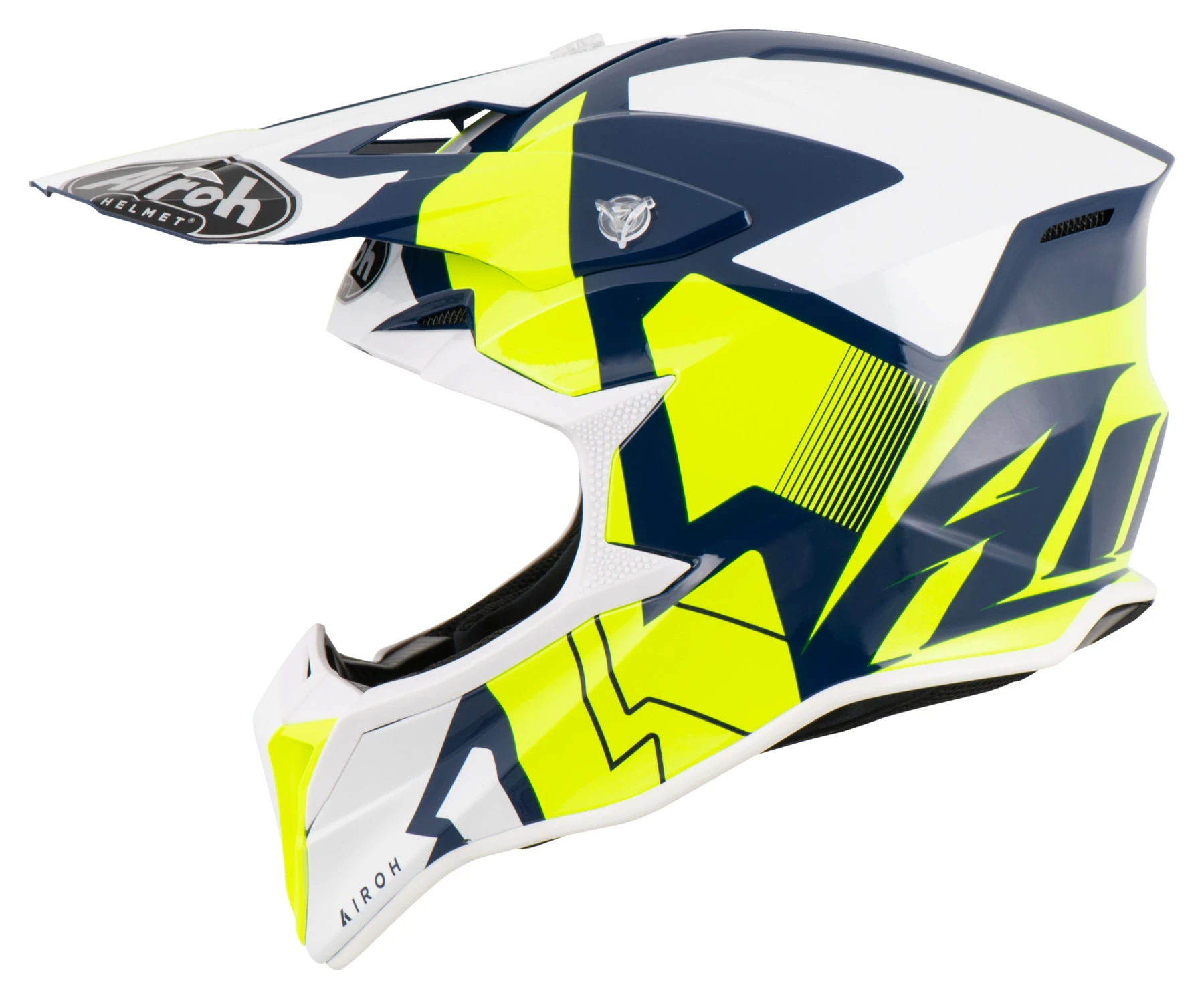 Airoh Wraap Raze Blue Gloss