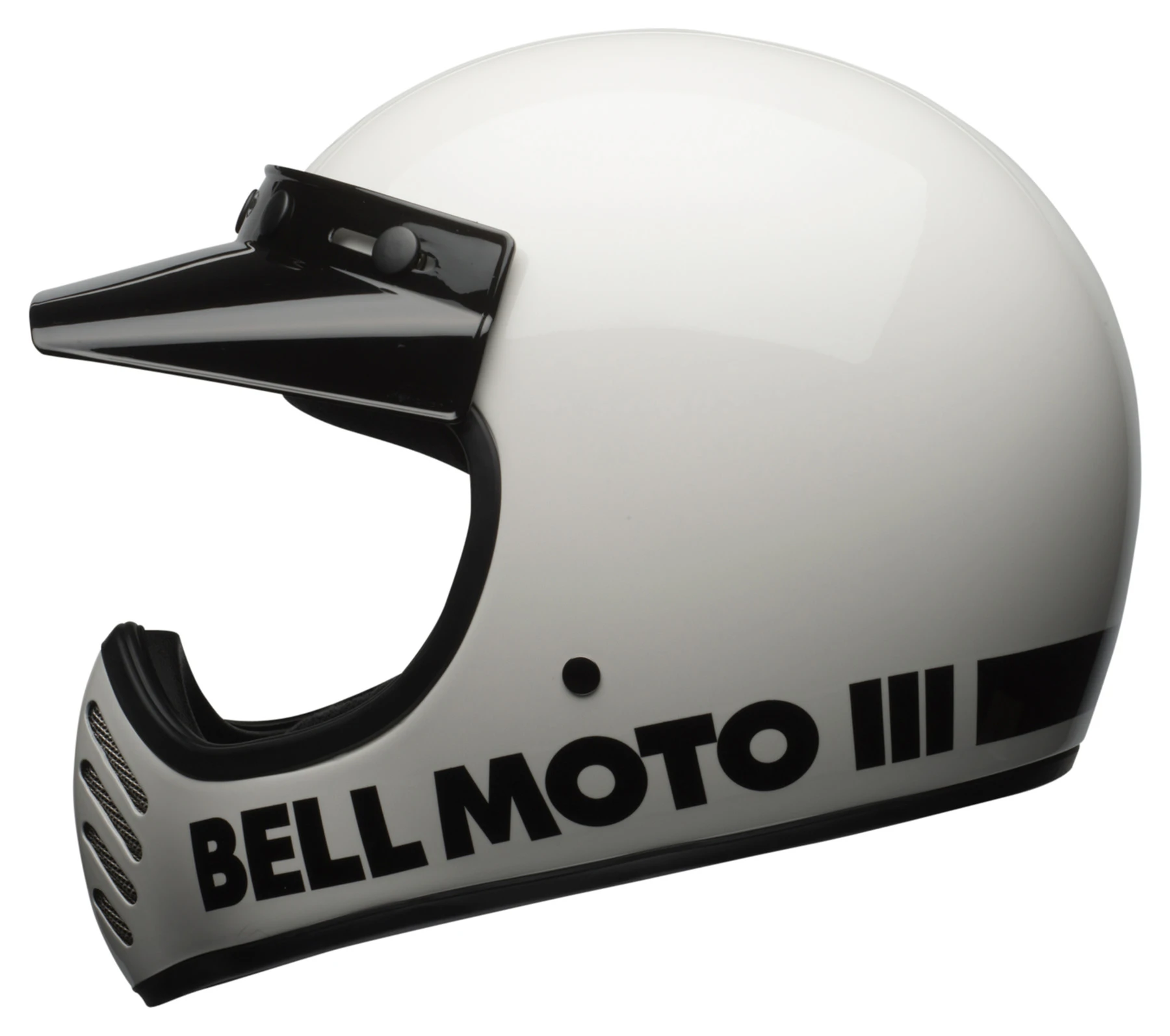 Bell Moto-3 Classic White