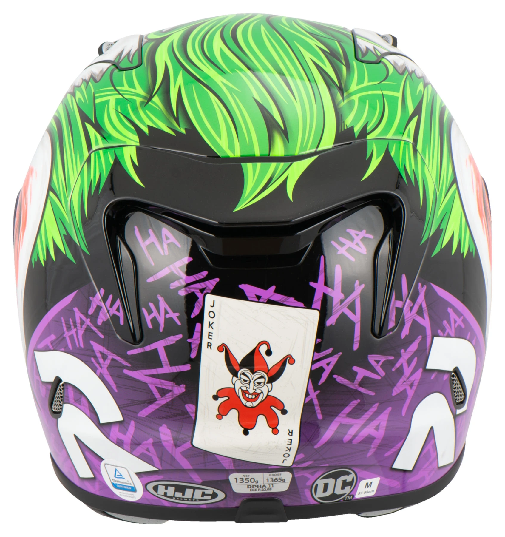 HJC RPHA 11 Joker DC Comics MC48 - Image 8