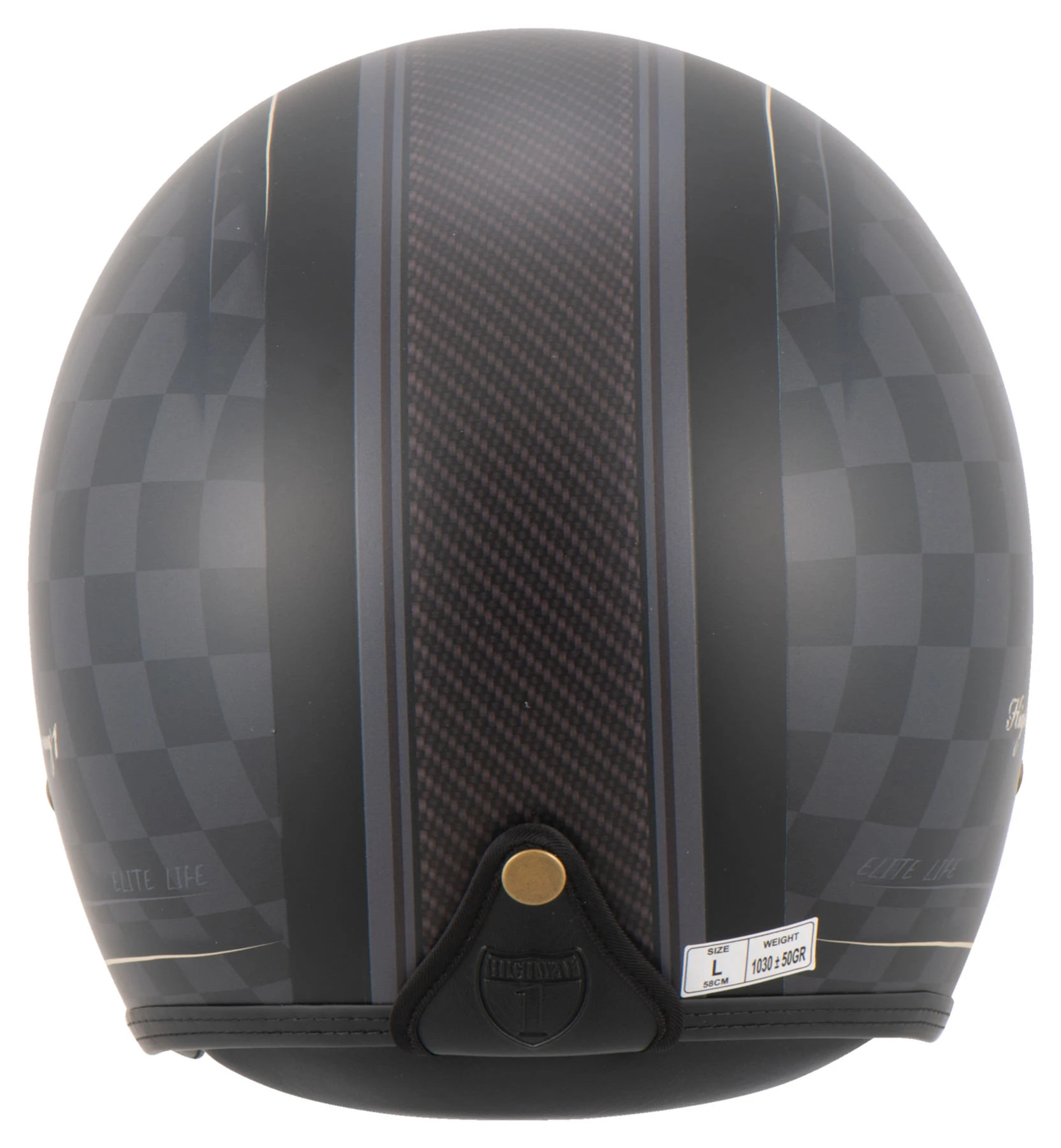 Highway 1 Retro 68 II Jet Helmet - Image 7