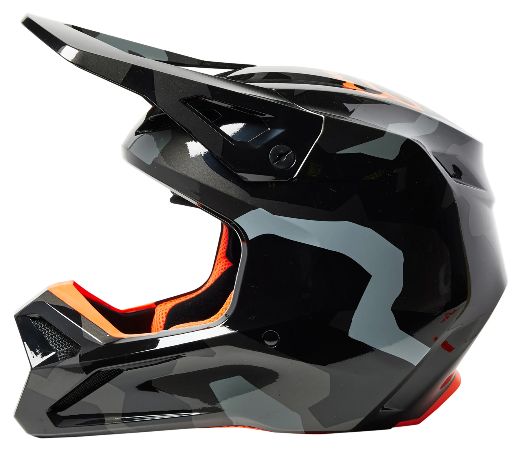 Fox V1 Bnkr Motocross Helmet