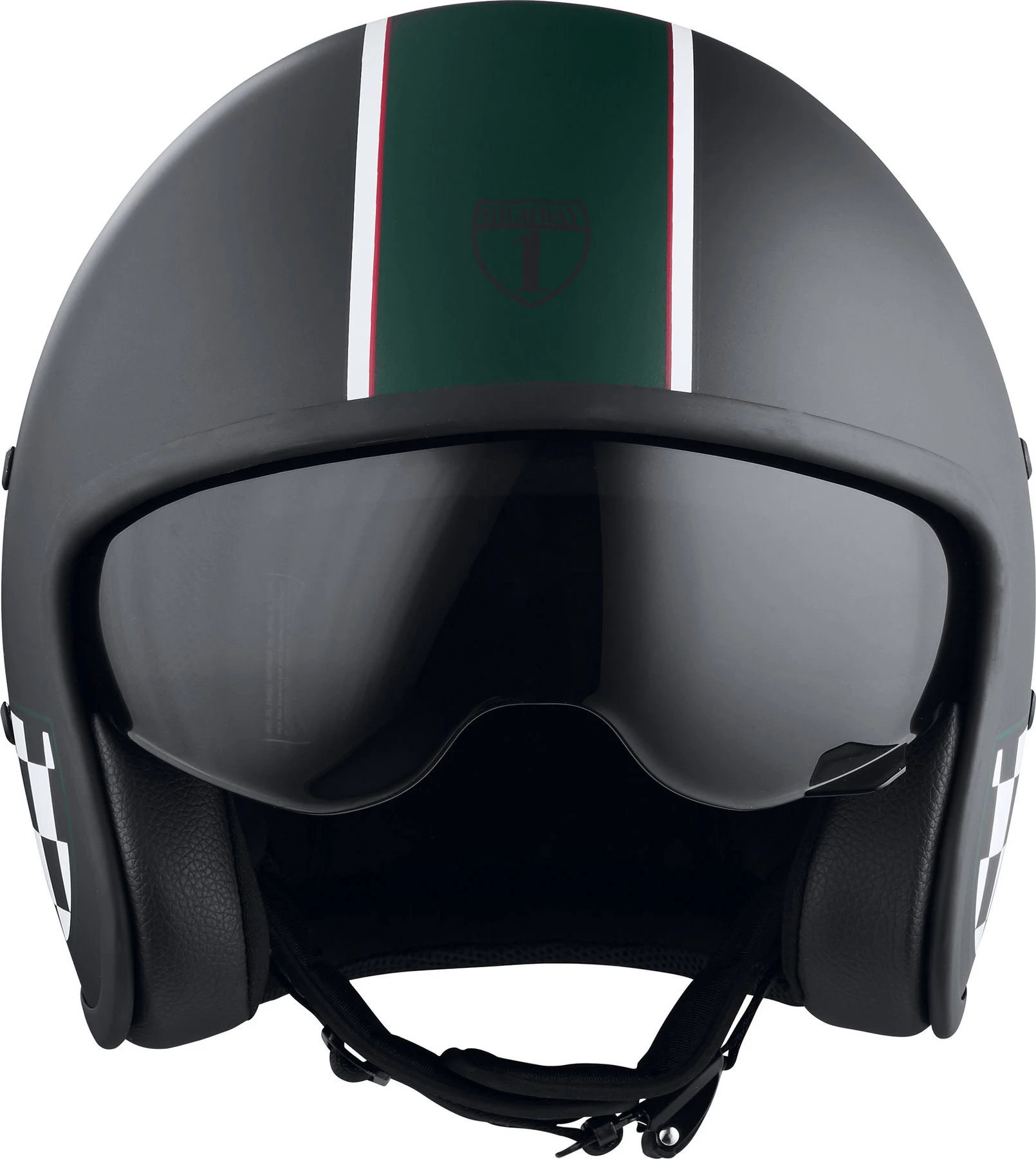 Highway 1 Vintage Fiber Jet Helmet - Image 5