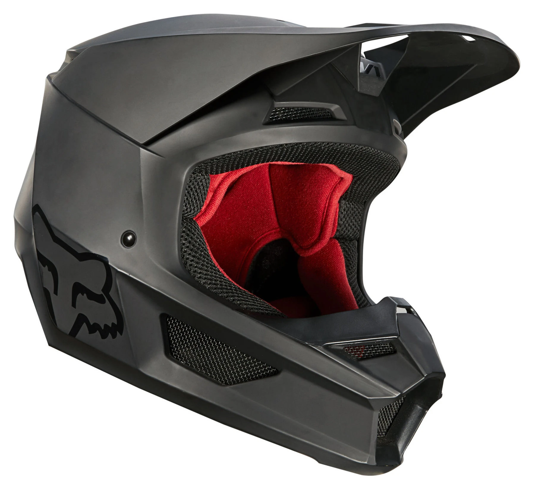 Fox V1 Matte Cross Helmet - Image 5