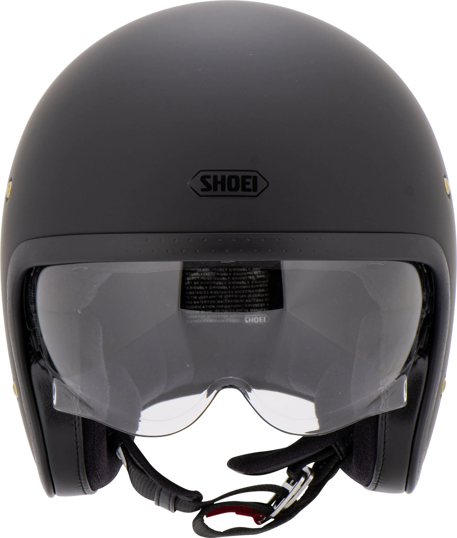 Shoei J.O Jet Helmet Matt Black - Image 9