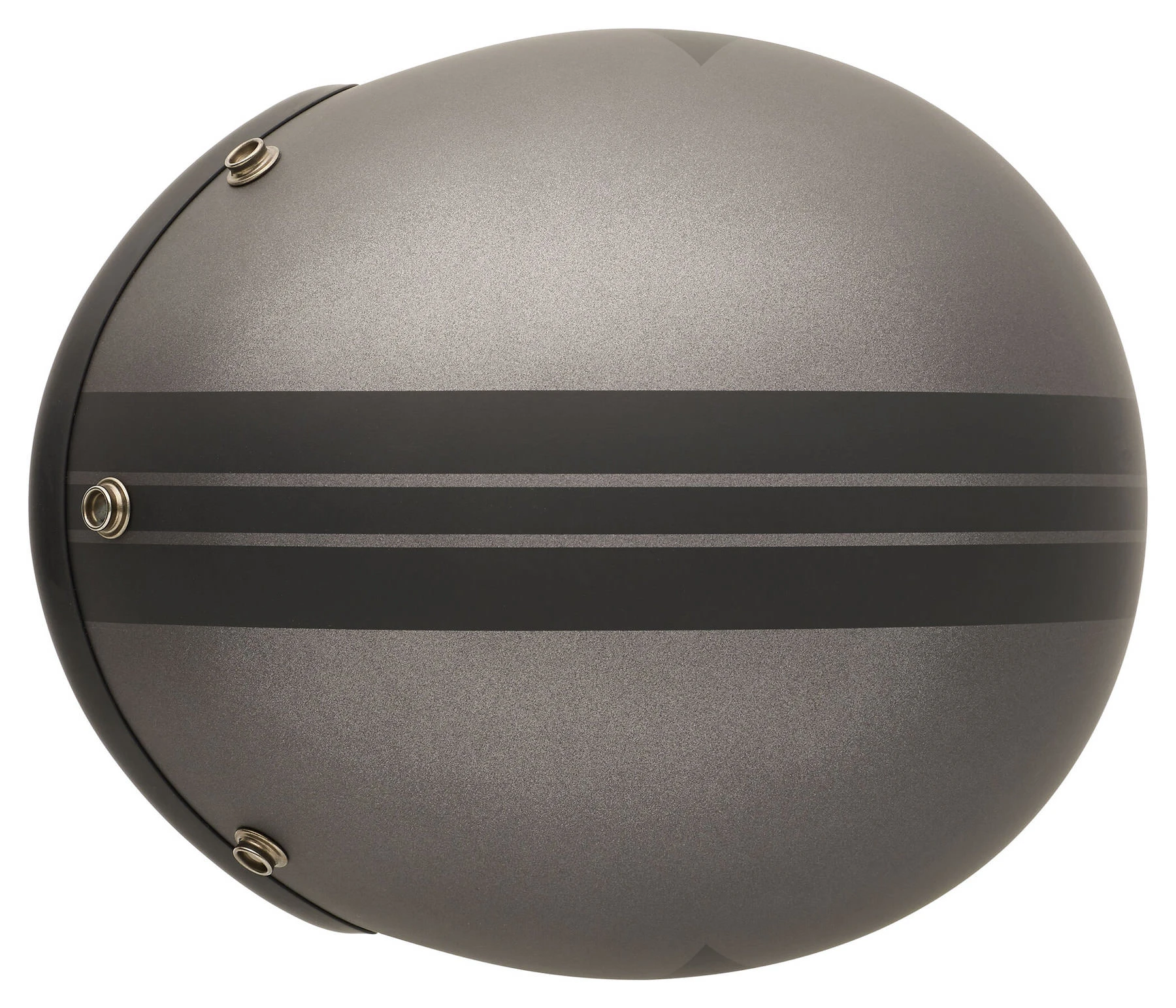 DMD Vintage Star Grey Jet Helmet - Image 2