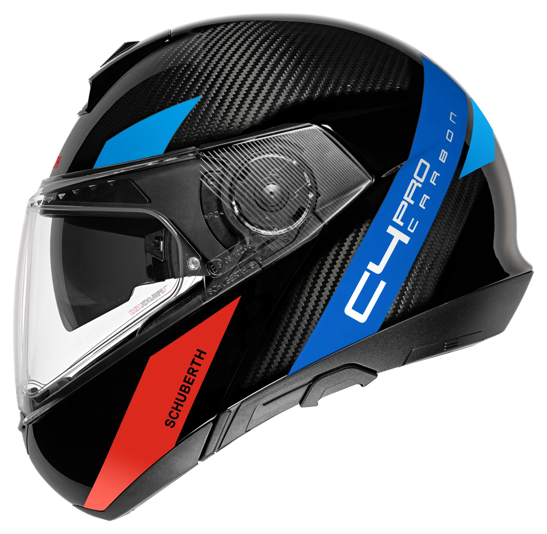 Schuberth C4 Pro Carbon Avio Blue 3K
