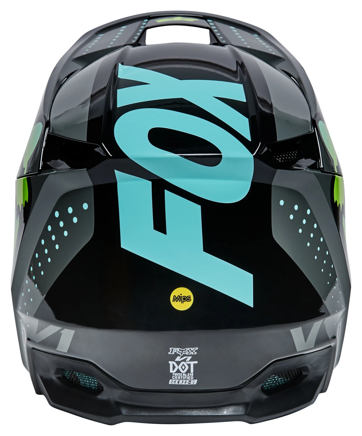 Fox V1 Trice, Motocross Helmet - Image 5