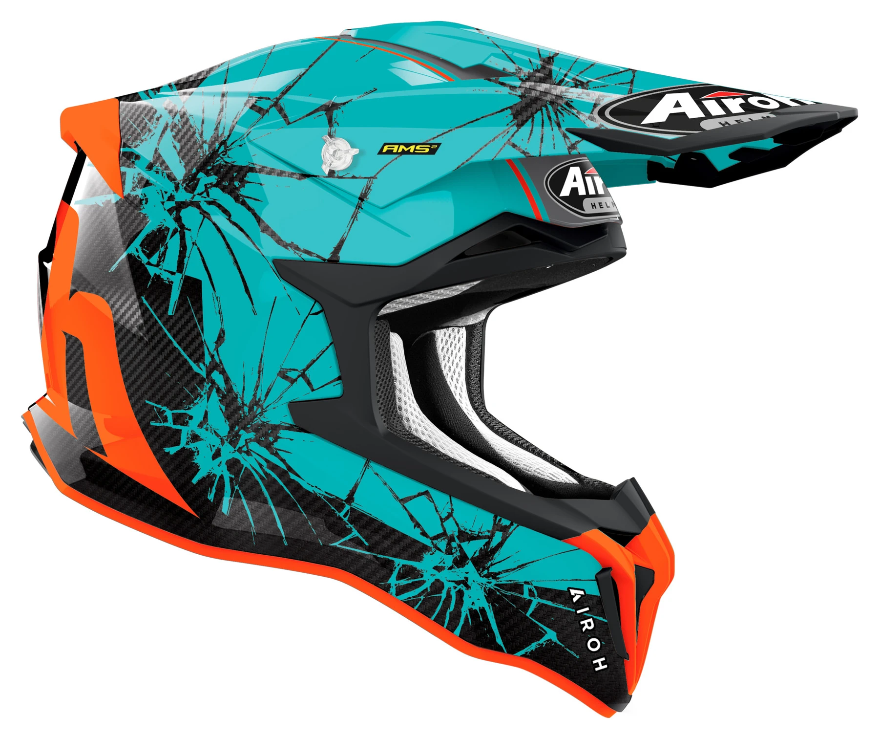 Airoh Strycker Crack Gloss - Image 7