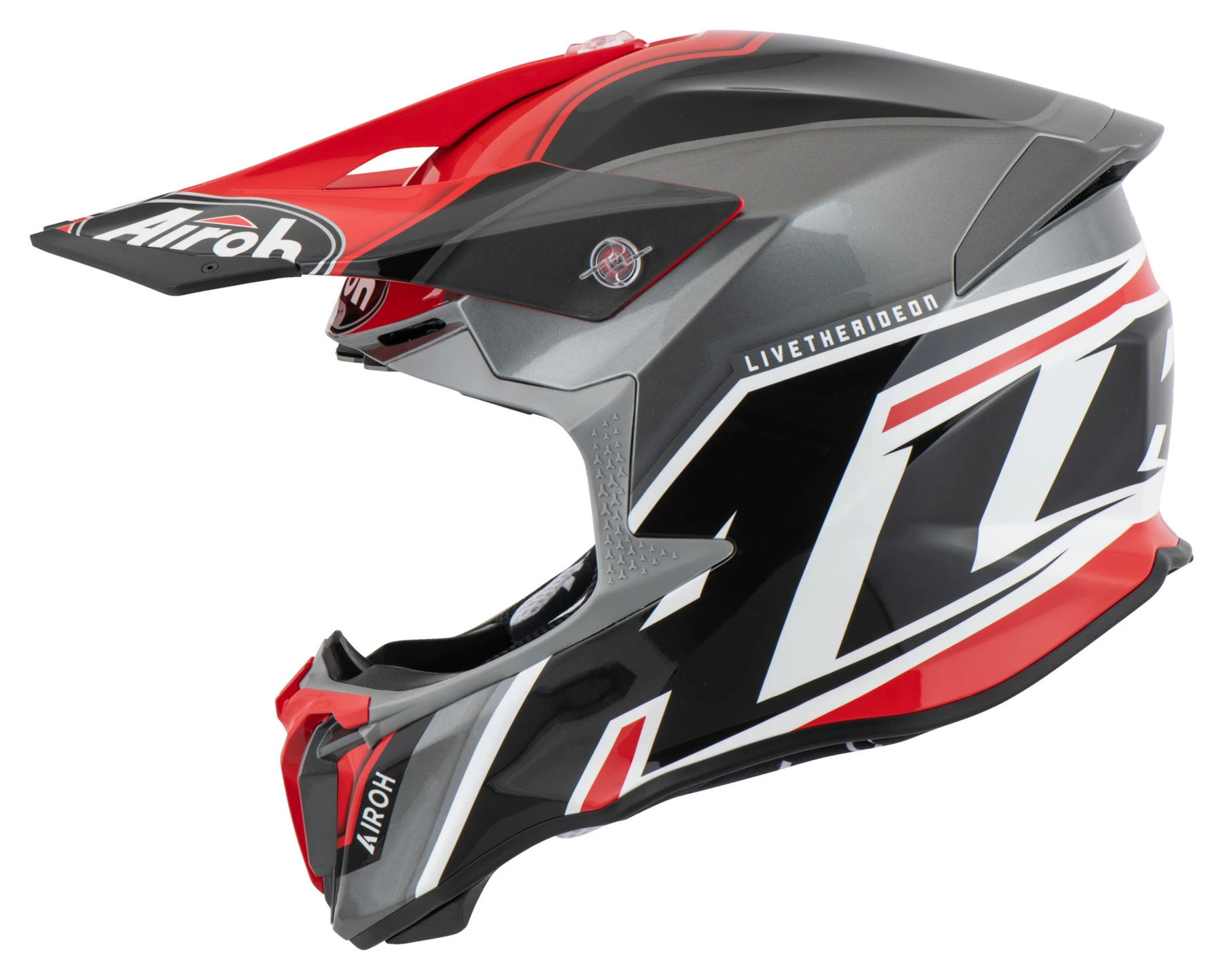 Airoh Twist 2.0 Shaken Red Glossy