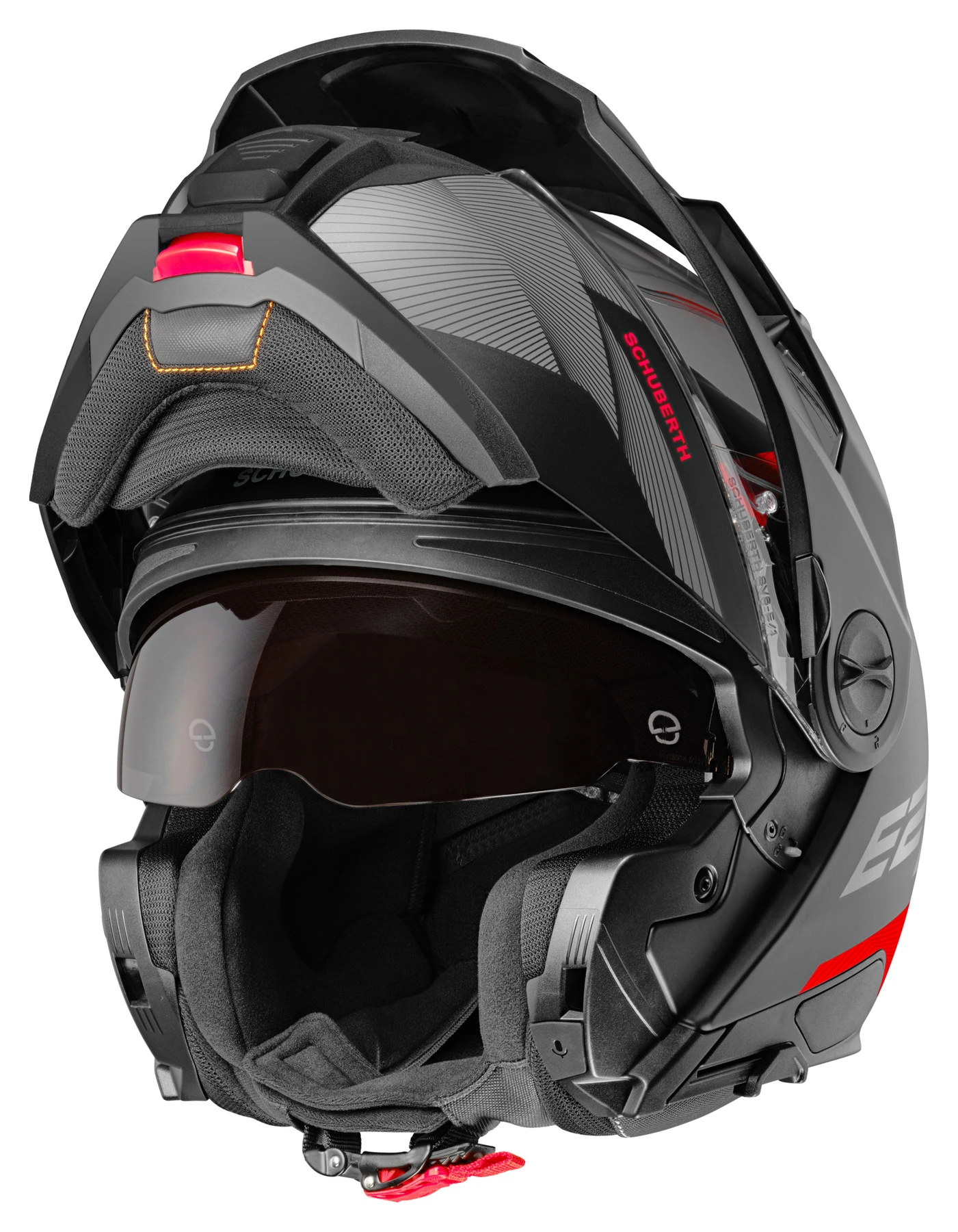 SCHUBERTH E2 DEFENDER RED - Image 5