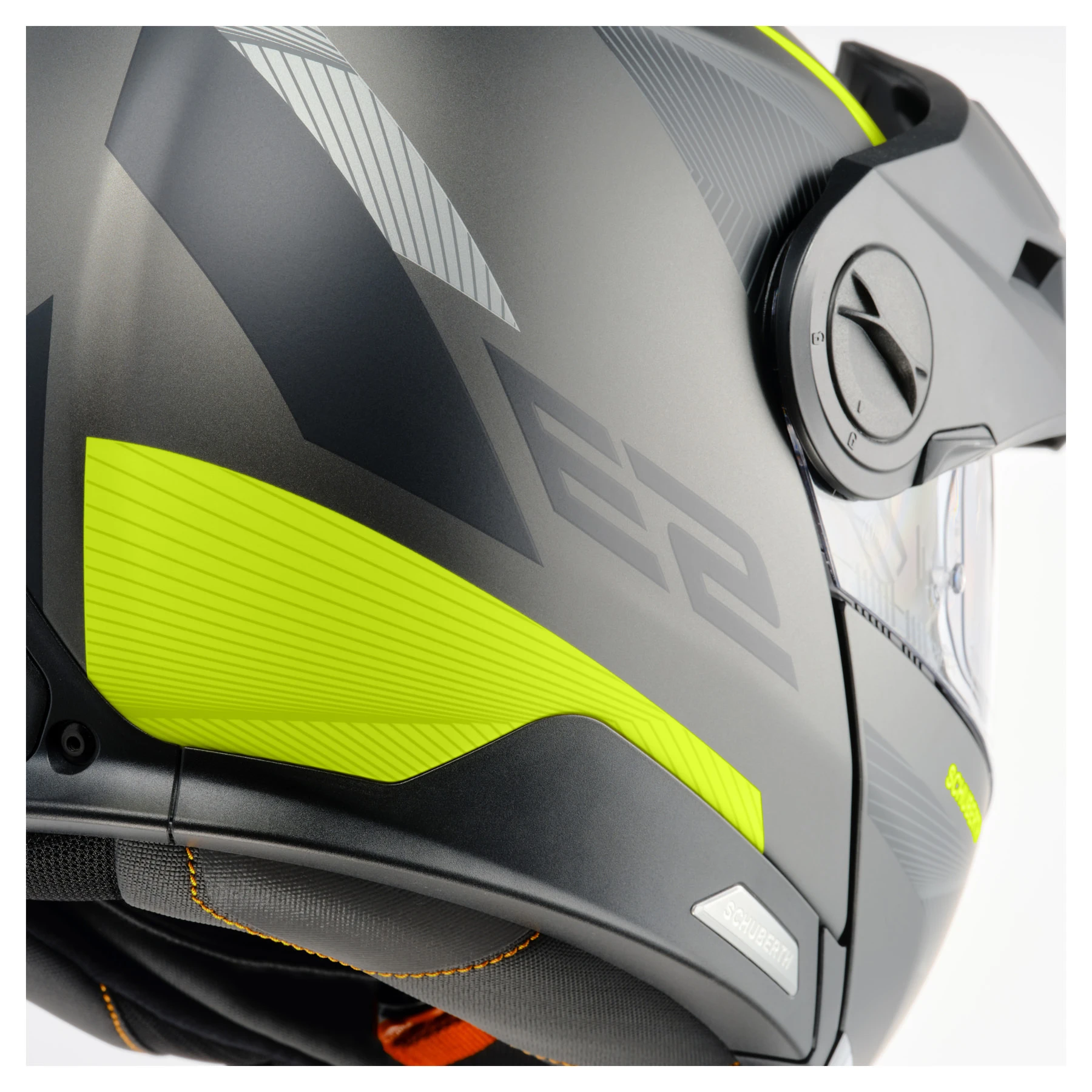 SCHUBERTH E2 DEFENDER YELLOW - Image 4
