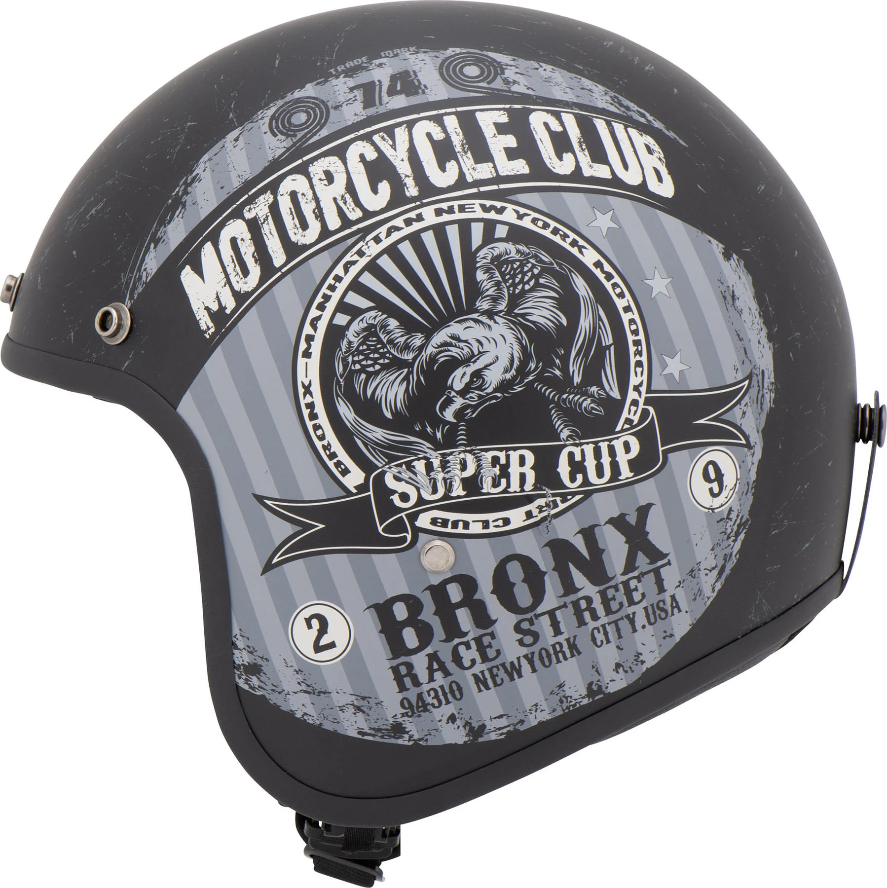 MTR Jet Fiber Jet Helmet