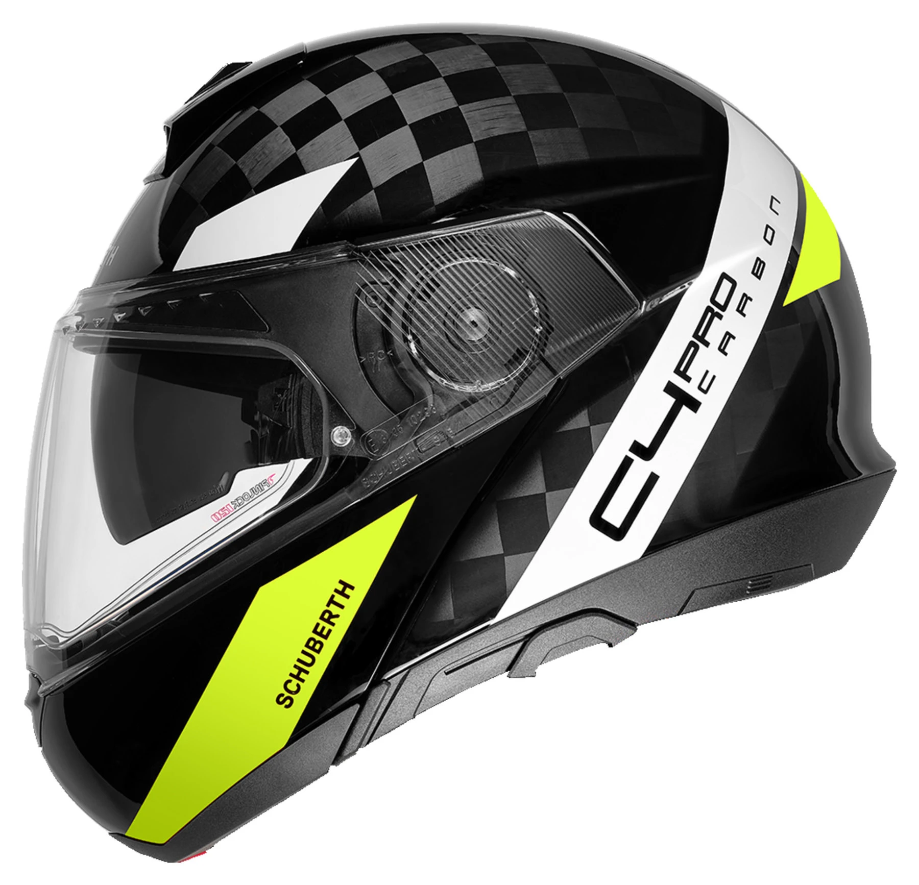 Schuberth C4 Pro Carbon Avio Yellow