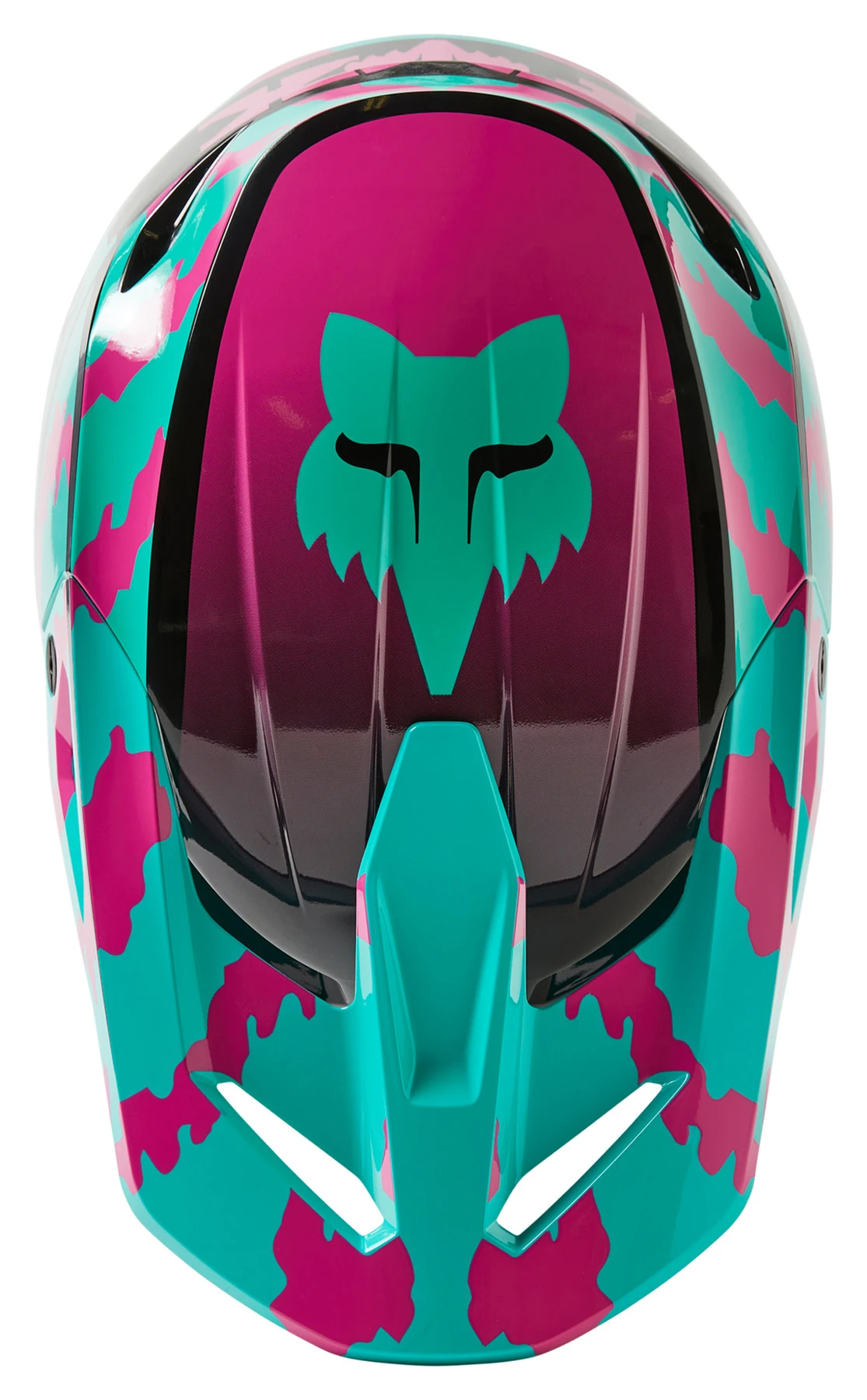 Fox V1 Nuklr Motocross Helmet - Image 3