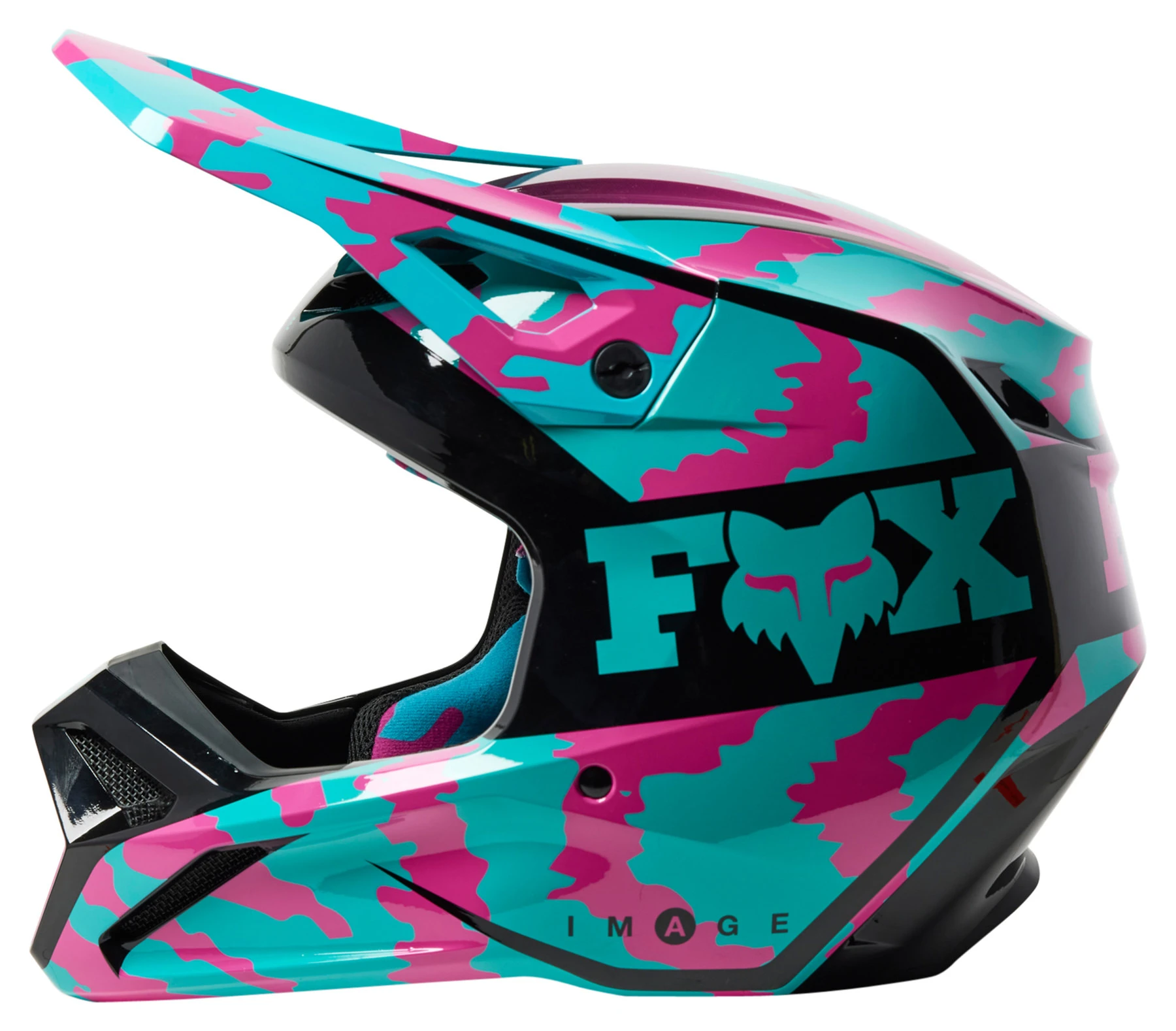 Fox V1 Nuklr Motocross Helmet
