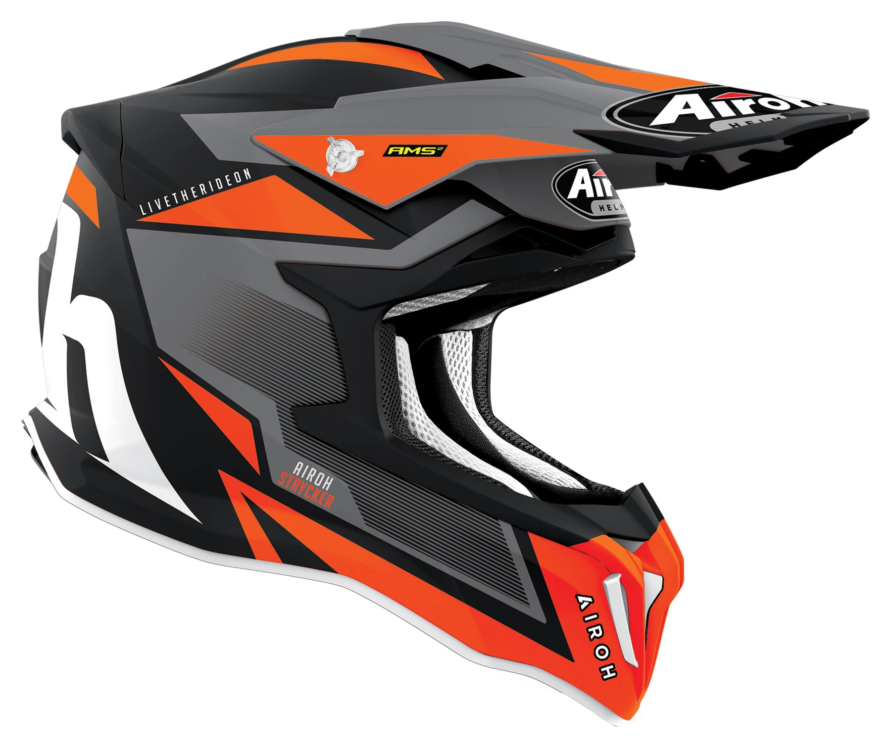 Airoh Strycker Axe Orange Matt - Image 2